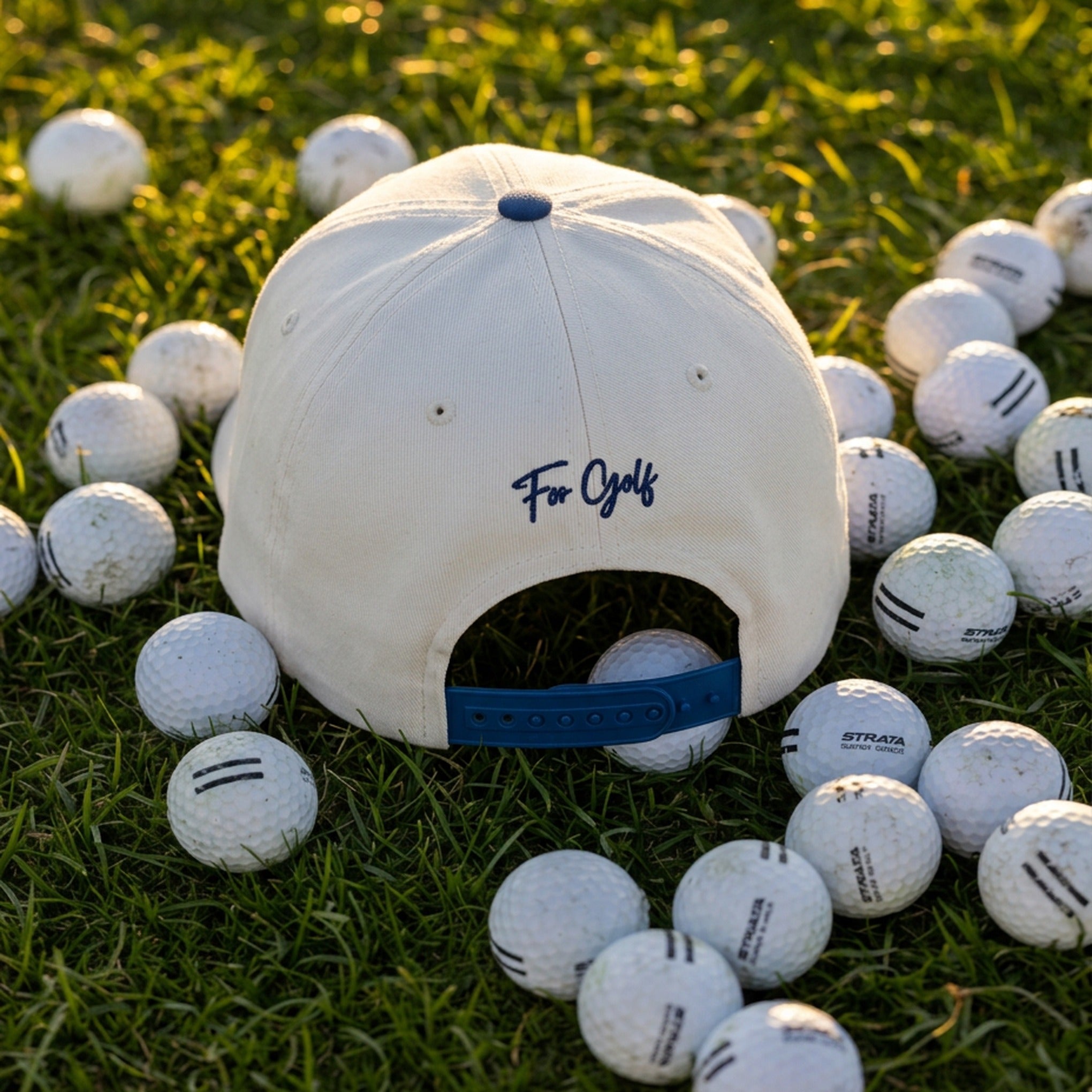 Lovely Day Cap - Natural/Blue