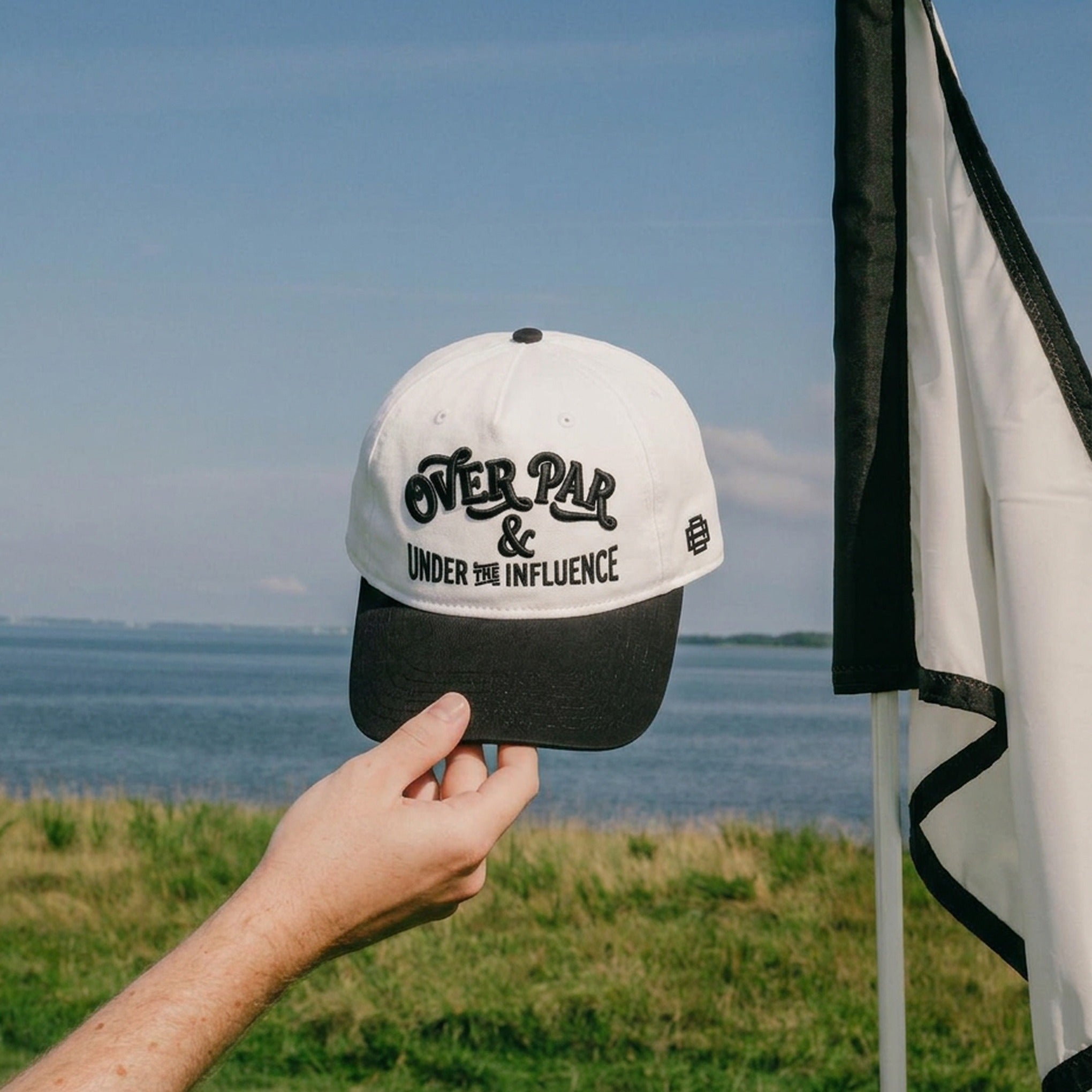 Over Par & Under The Influence Cap - Natural/Black