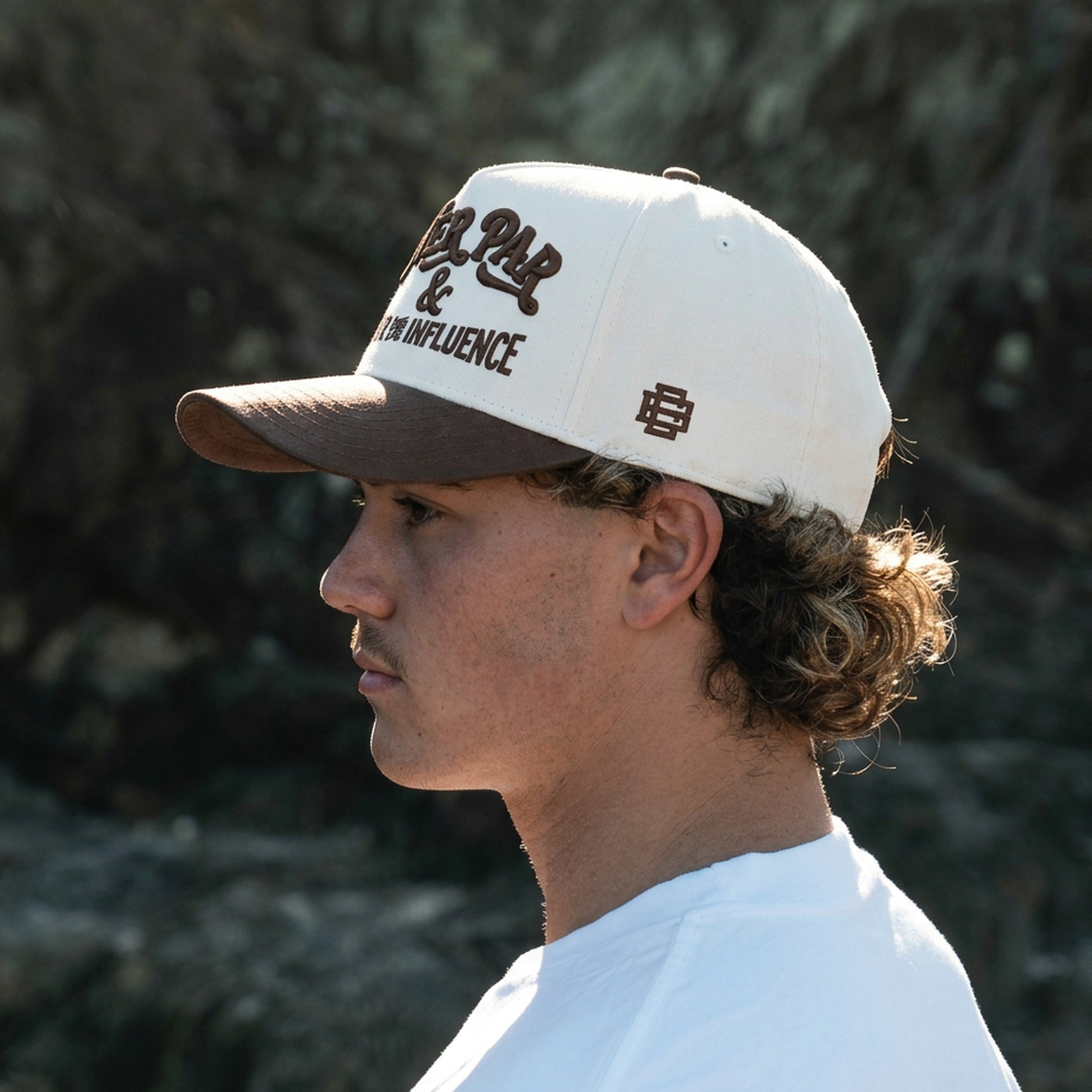 Over Par & Under The Influence Cap - Natural/Brown