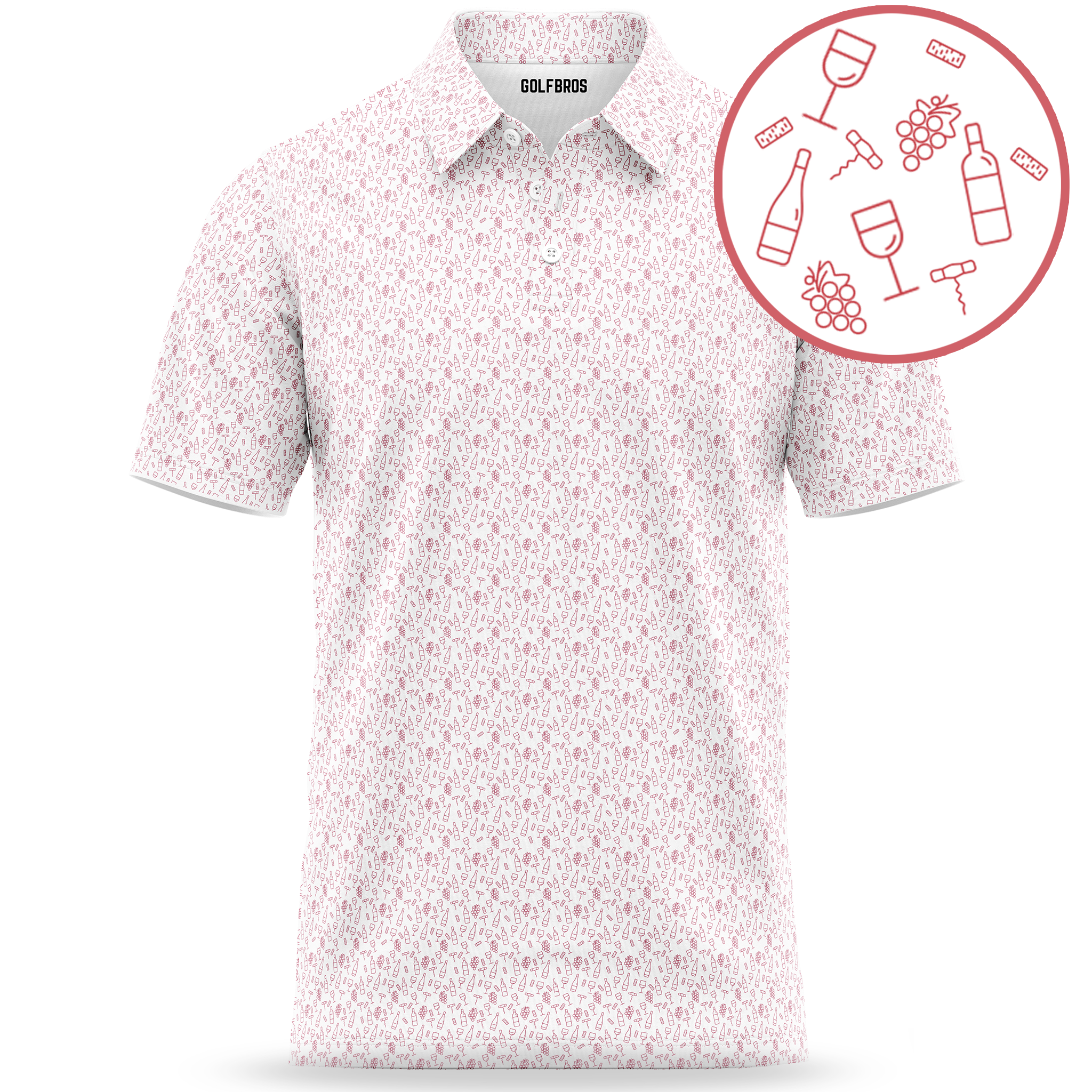 SPLIT THE G POLO - SCHWARZ