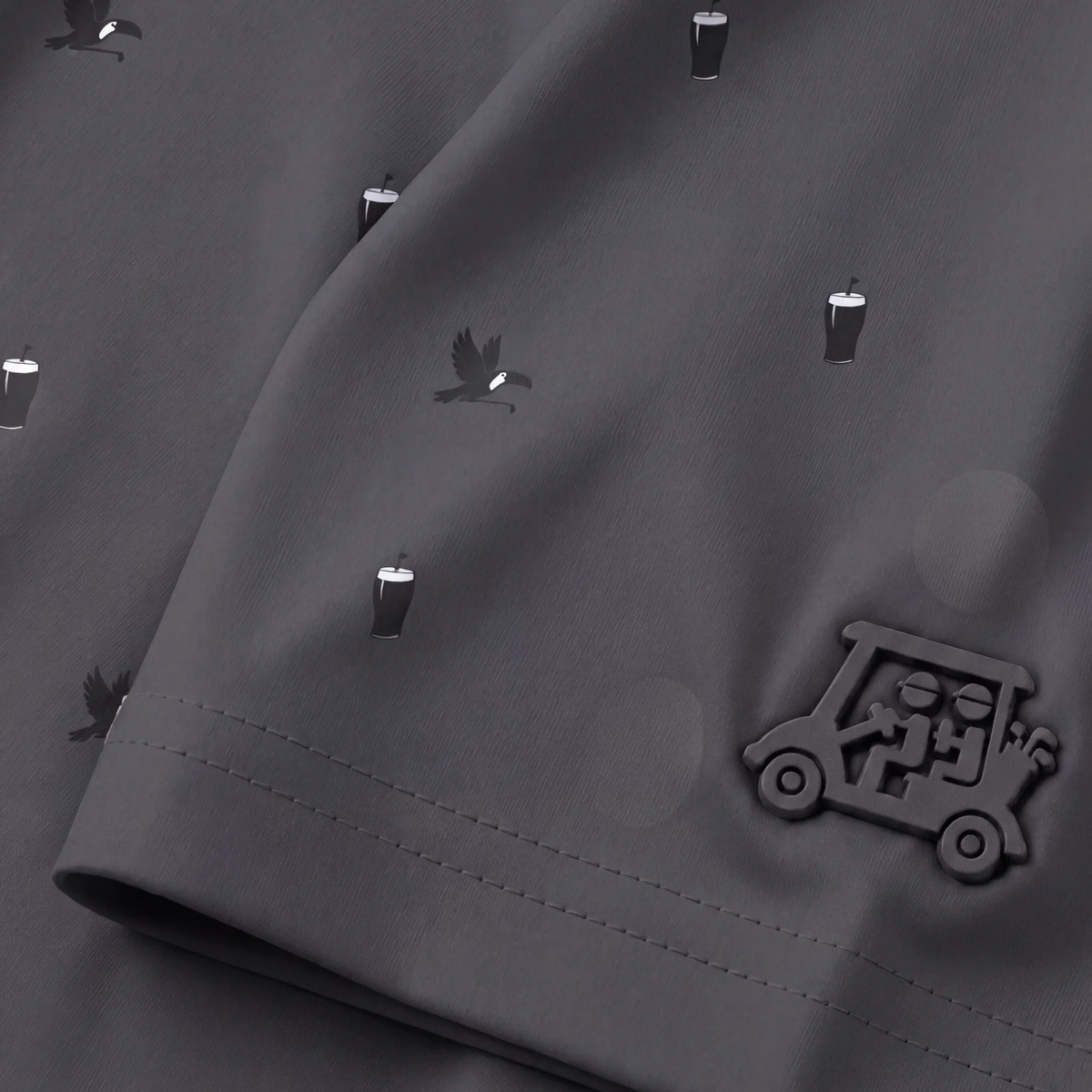TOUCAN THIEF POLO - CARBON GREY