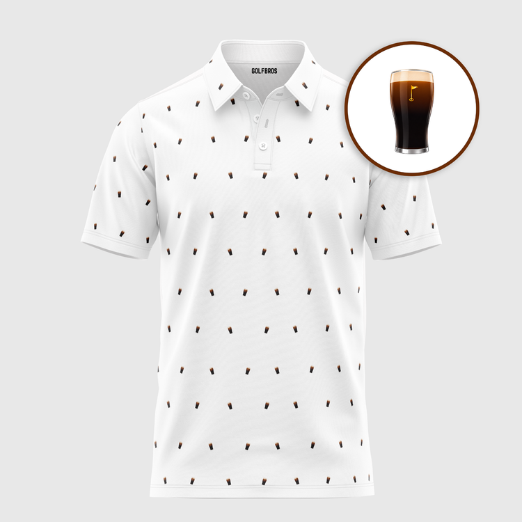 SPLIT THE G POLO - WHITE