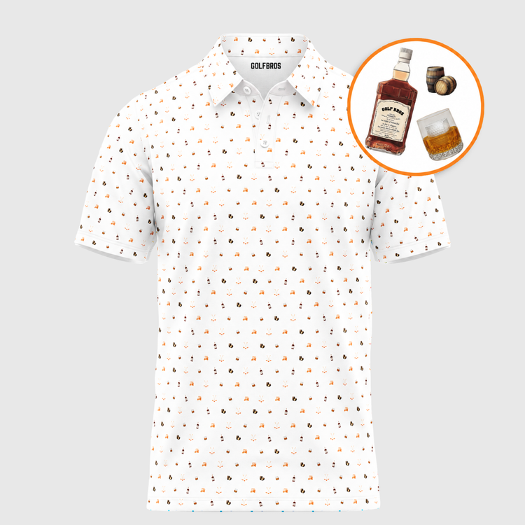 ON THE ROCKS POLO - WHITE