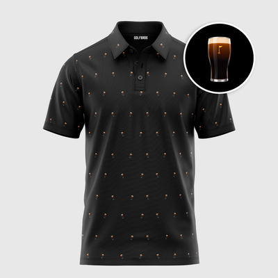 SPLIT THE G POLO - BLACK