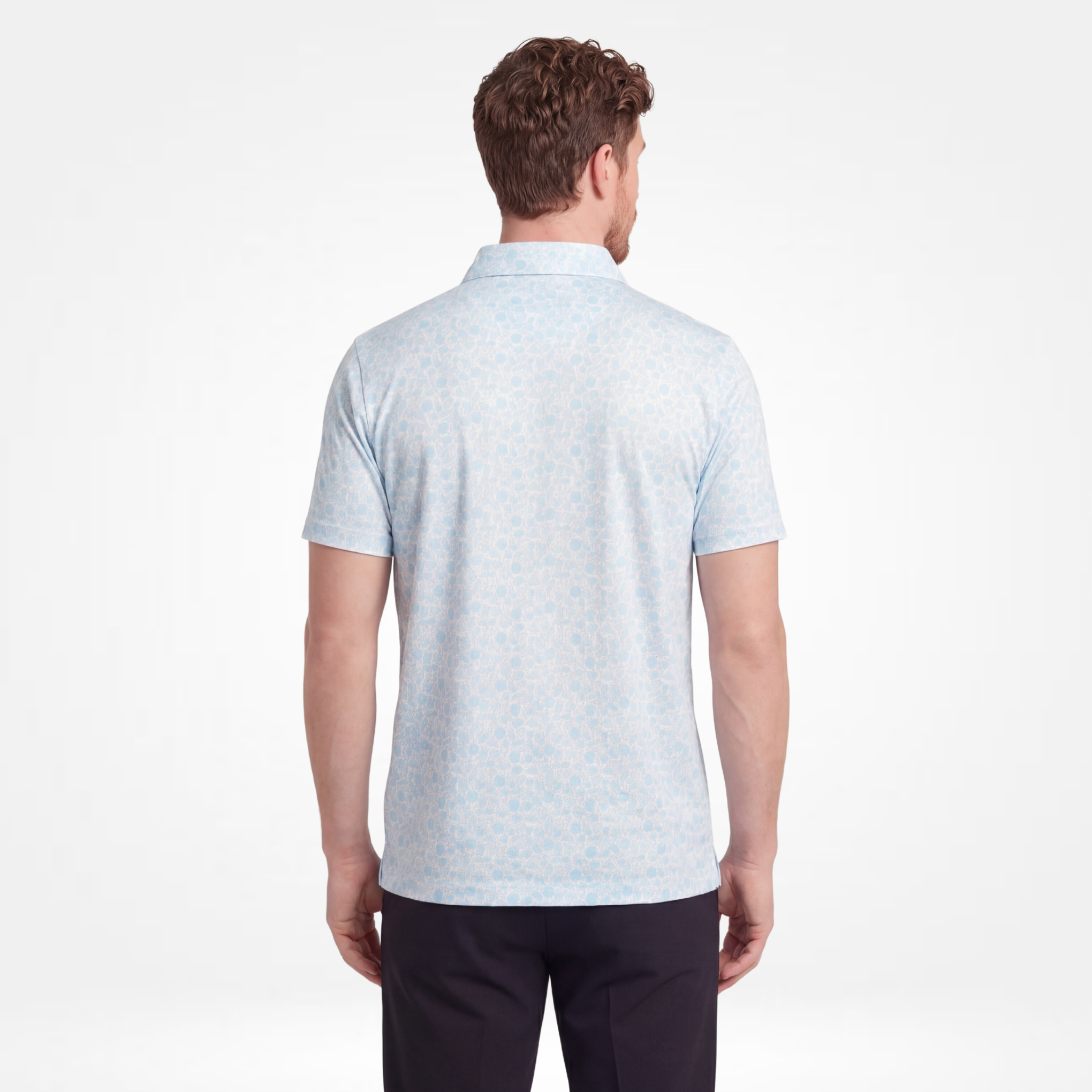 SPLIT THE G POLO - WEISS