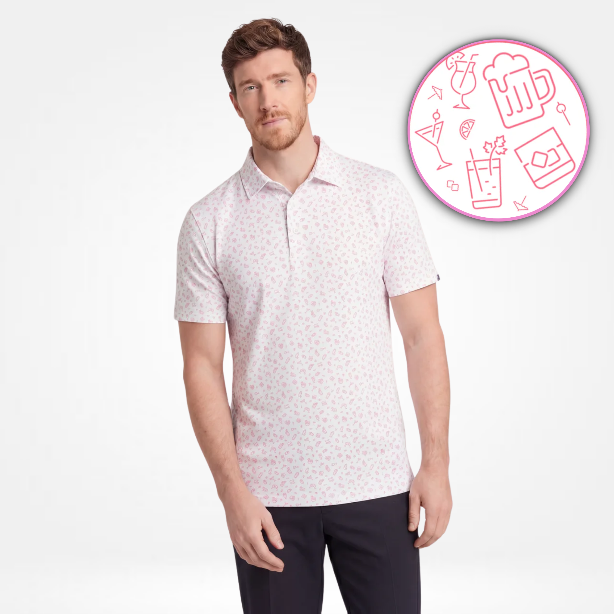 BIRDIE BUZZ - CORAL POLO