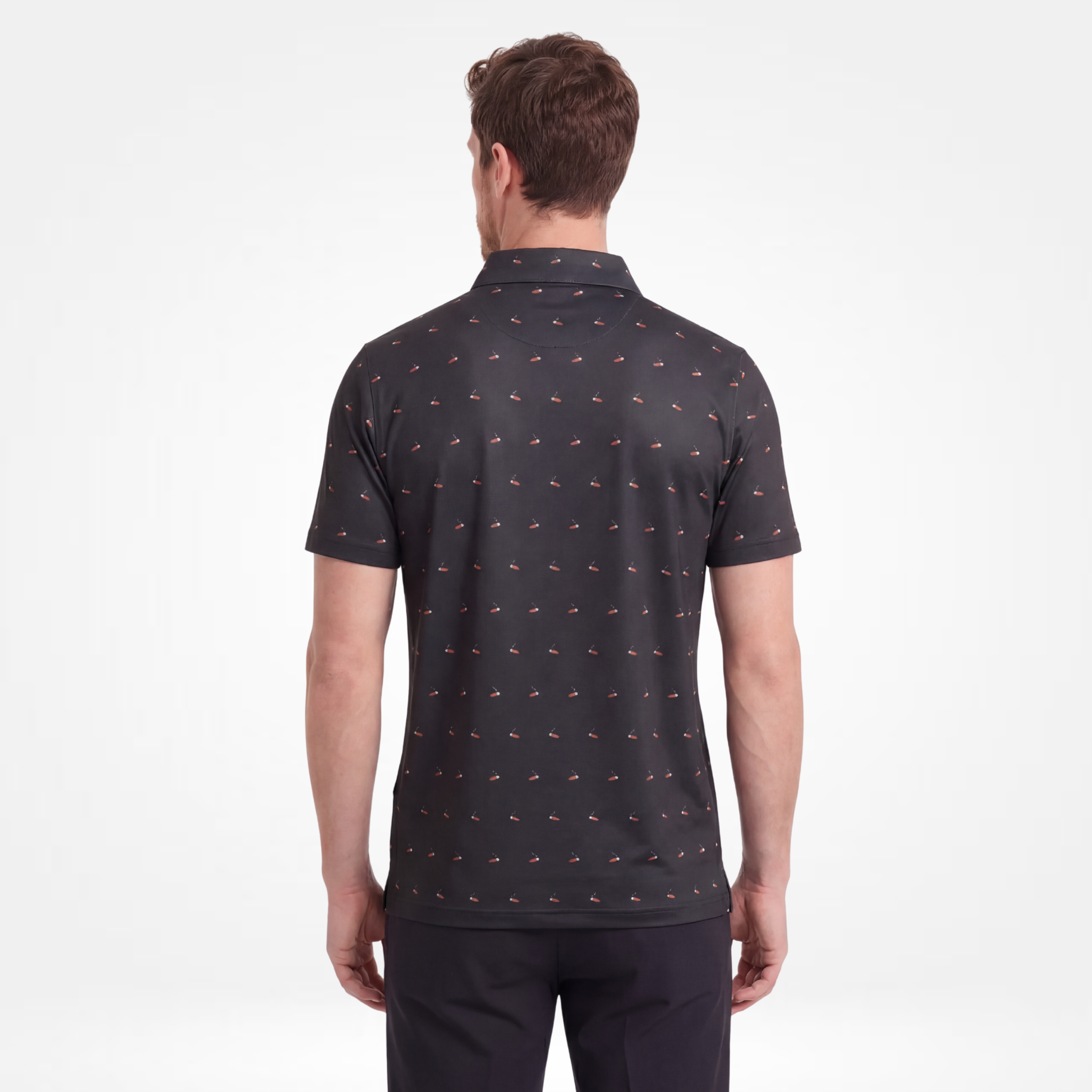 SPLIT THE G POLO - SCHWARZ