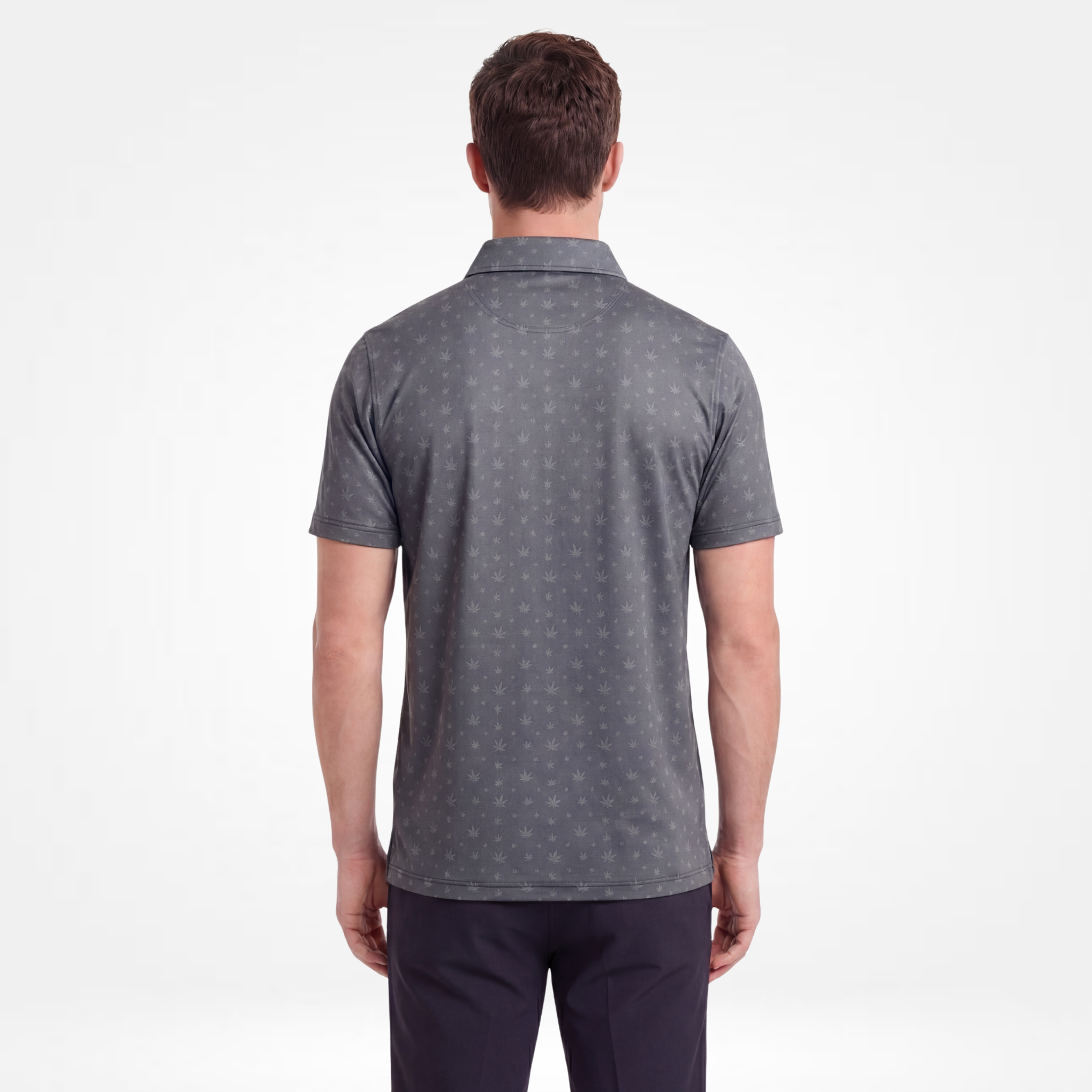 420 - DARK GREY POLO
