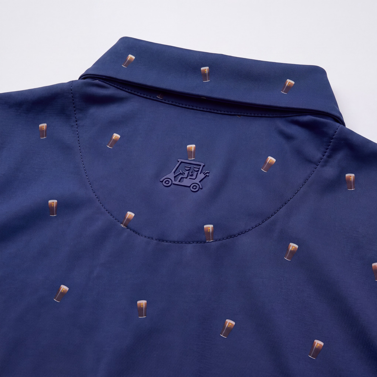 SPLIT THE G WOMENS POLO - NAVY