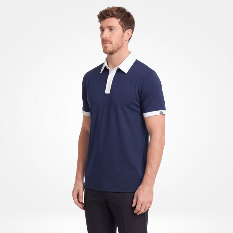 SPLIT THE G POLO - SCHWARZ