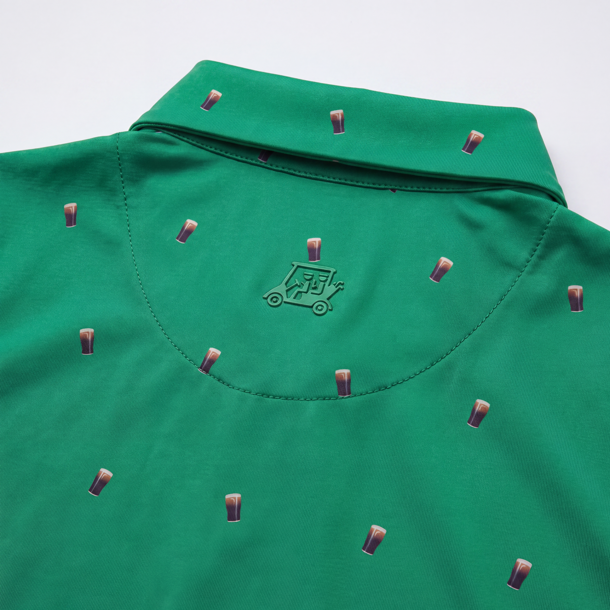 SPLIT THE G - IRISH GREEN WOMENS POLO