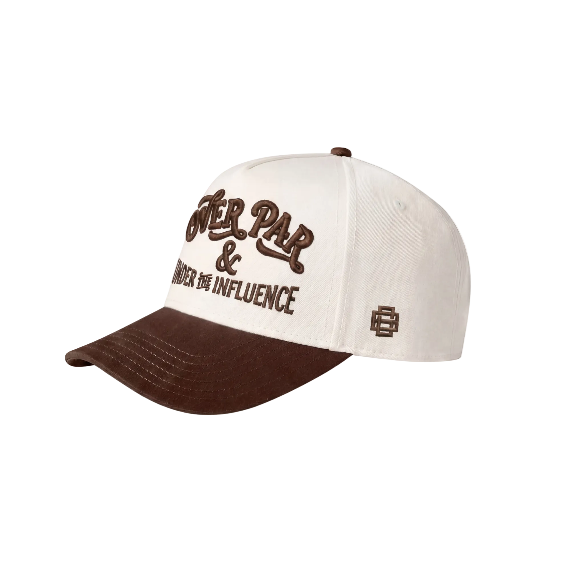 Over Par & Under The Influence Cap - Natural/Brown