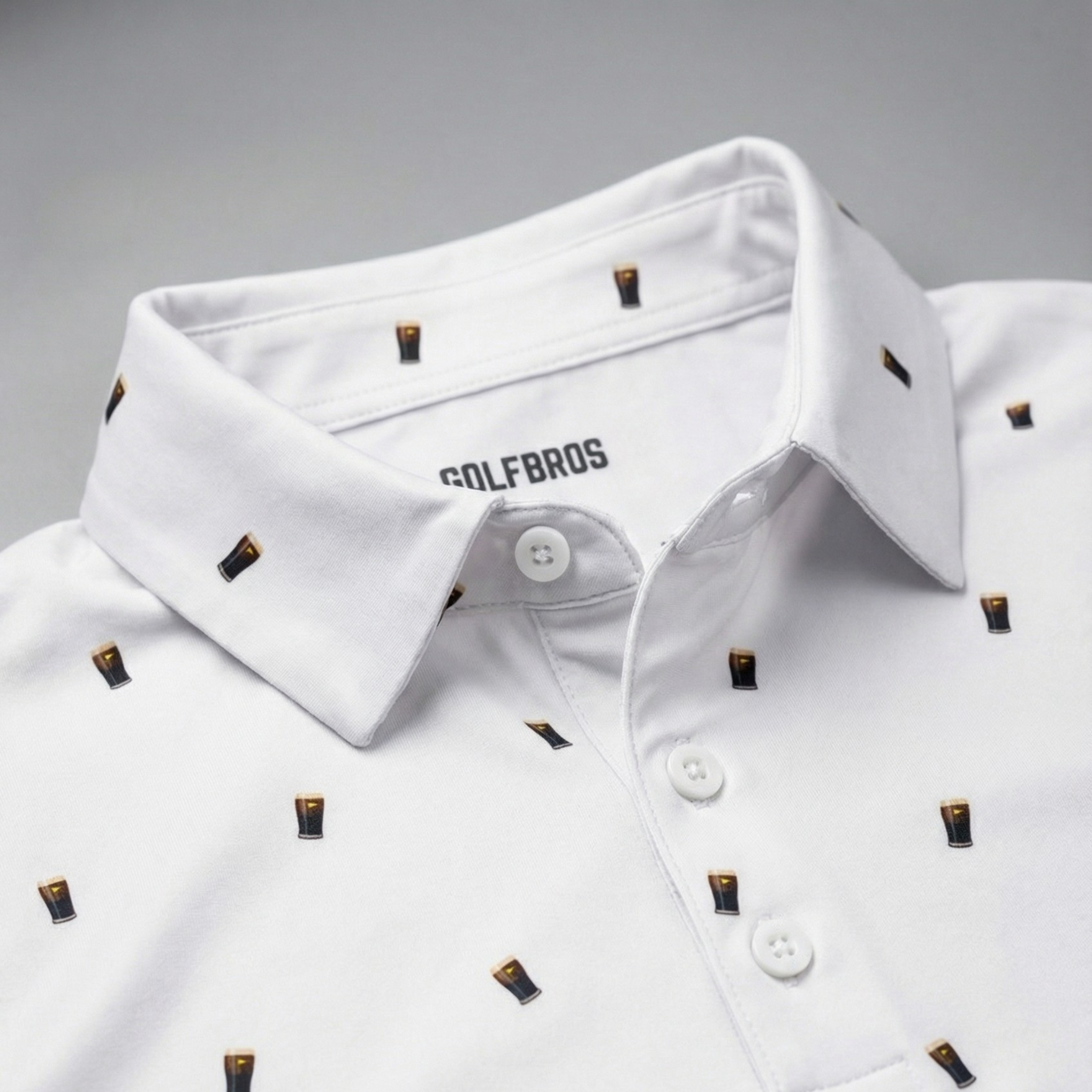 SPLIT THE G - WHITE POLO