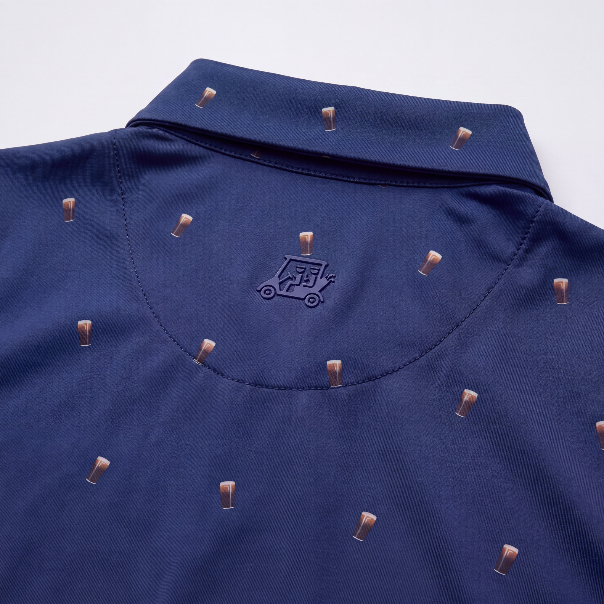 SPLIT THE G POLO - WEISS