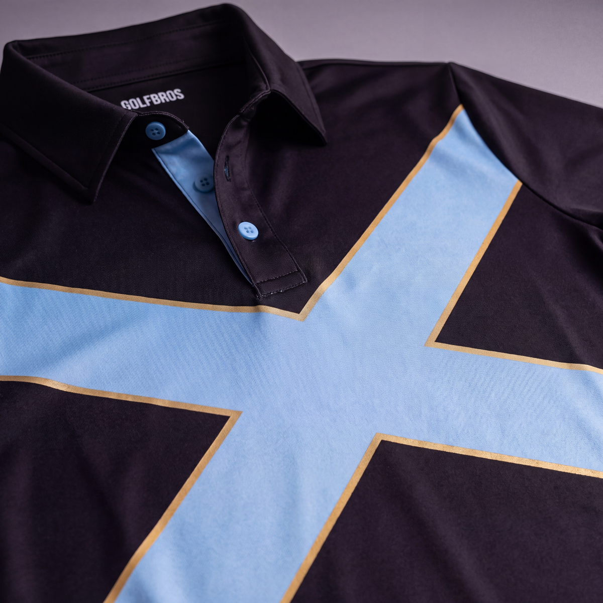 SPLIT THE G POLO - SCHWARZ