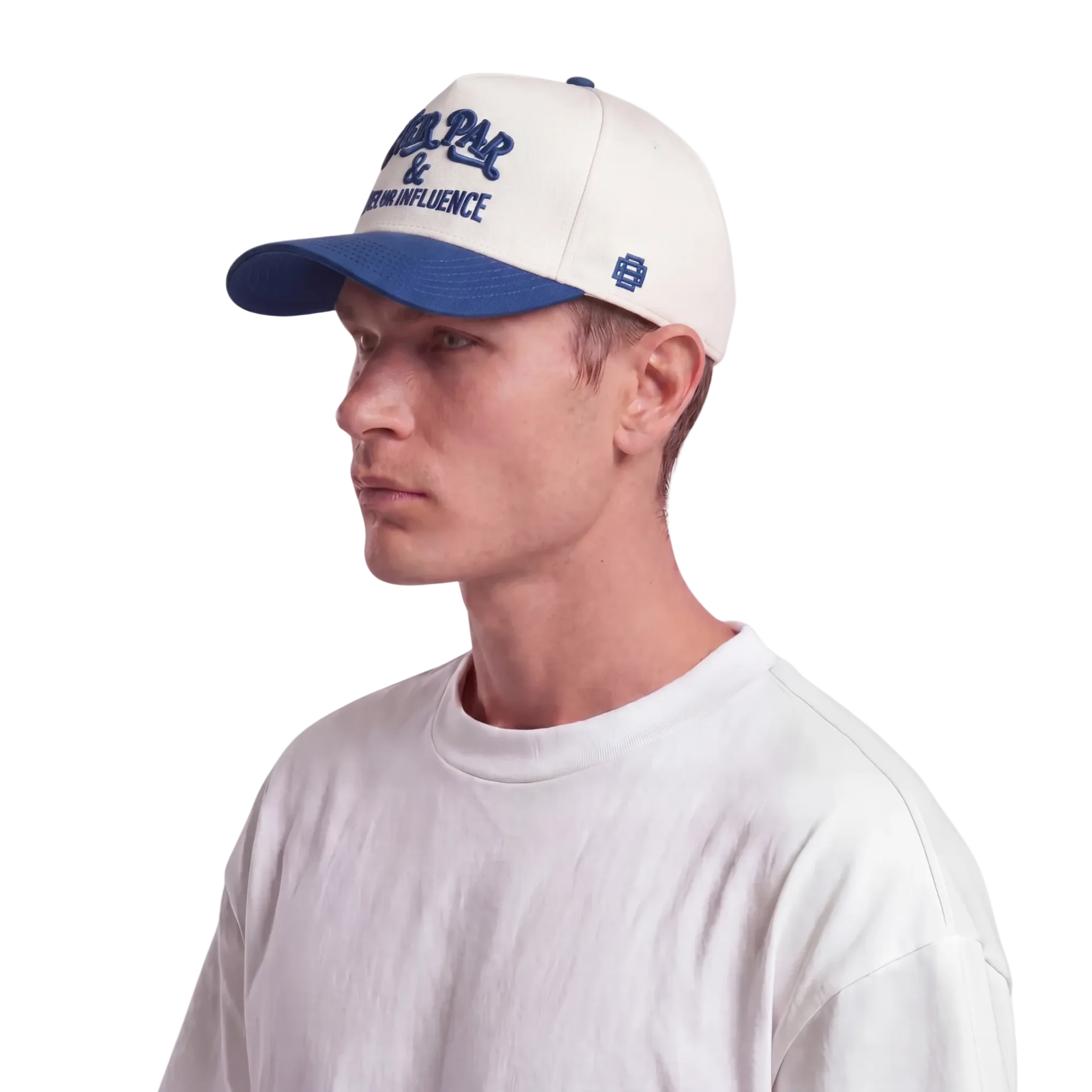 Over Par & Under The Influence Cap - Natural/Blue