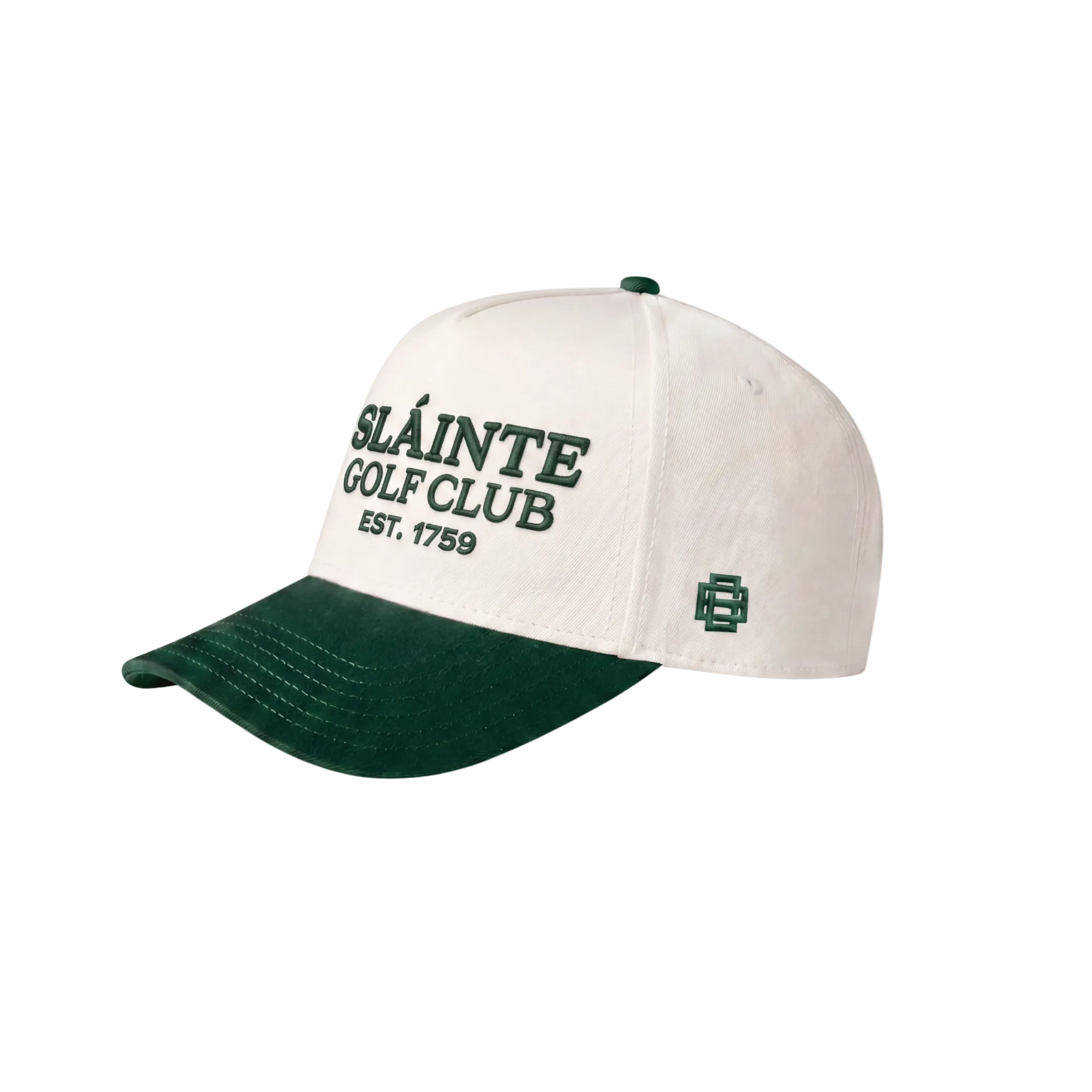 Sláinte Golf Club Cap - Natural/Green
