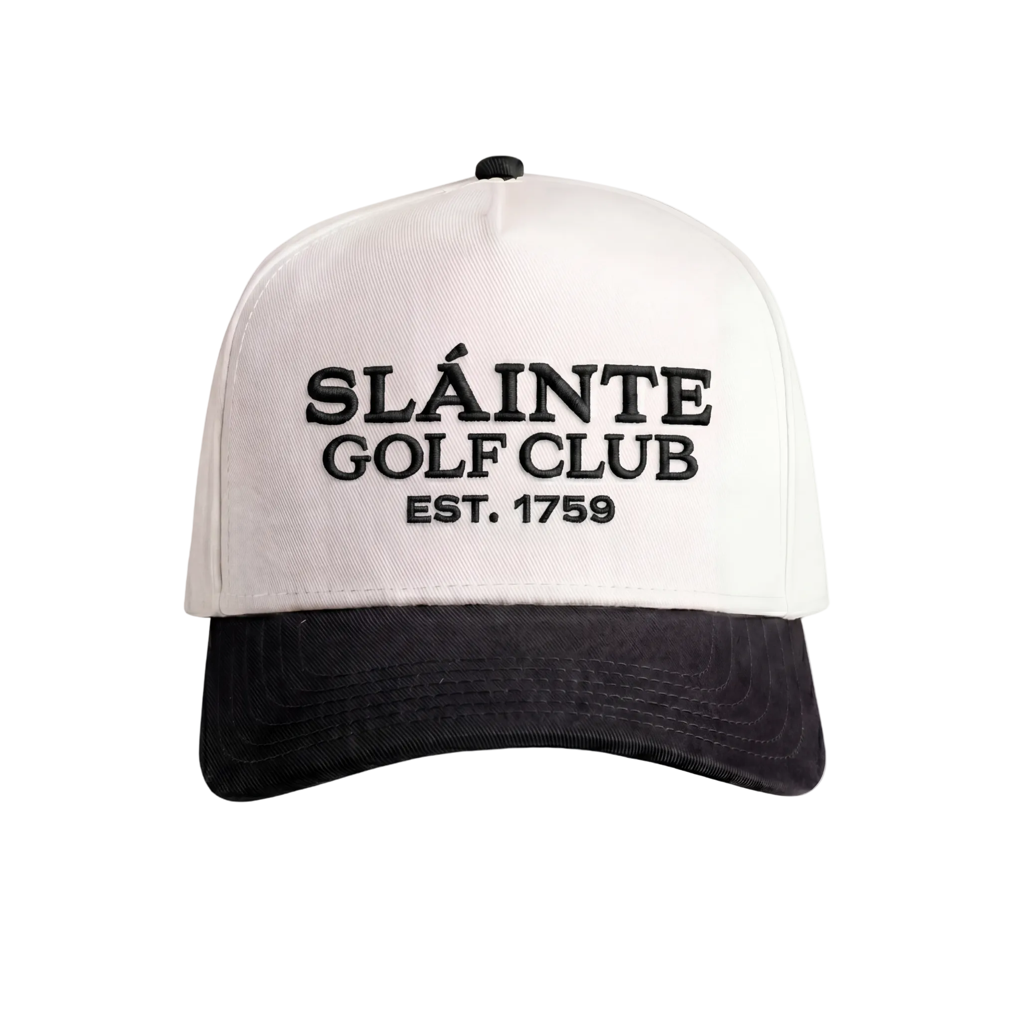 Sláinte Golf Club Cap - Natural/Black