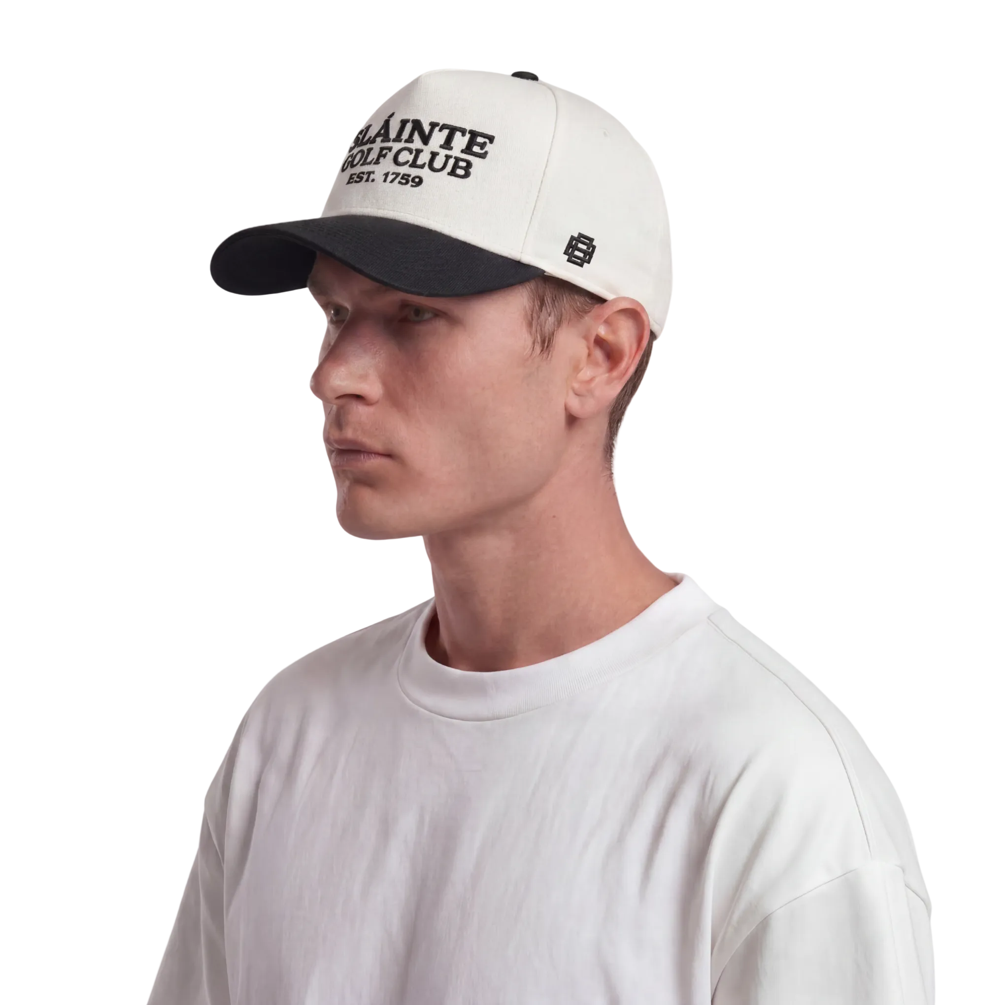 Sláinte Golf Club Cap - Natural/Black