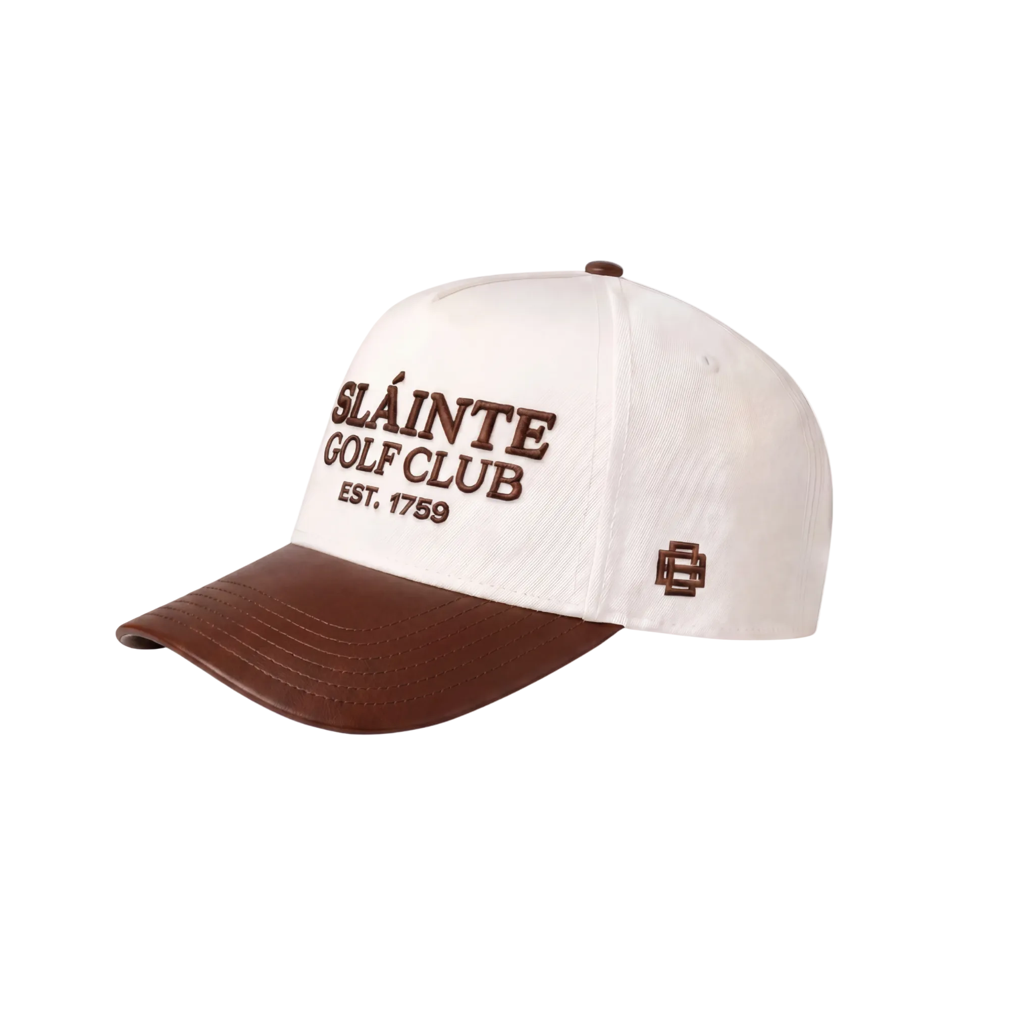 Sláinte Golf Club Cap - Natural/Brown