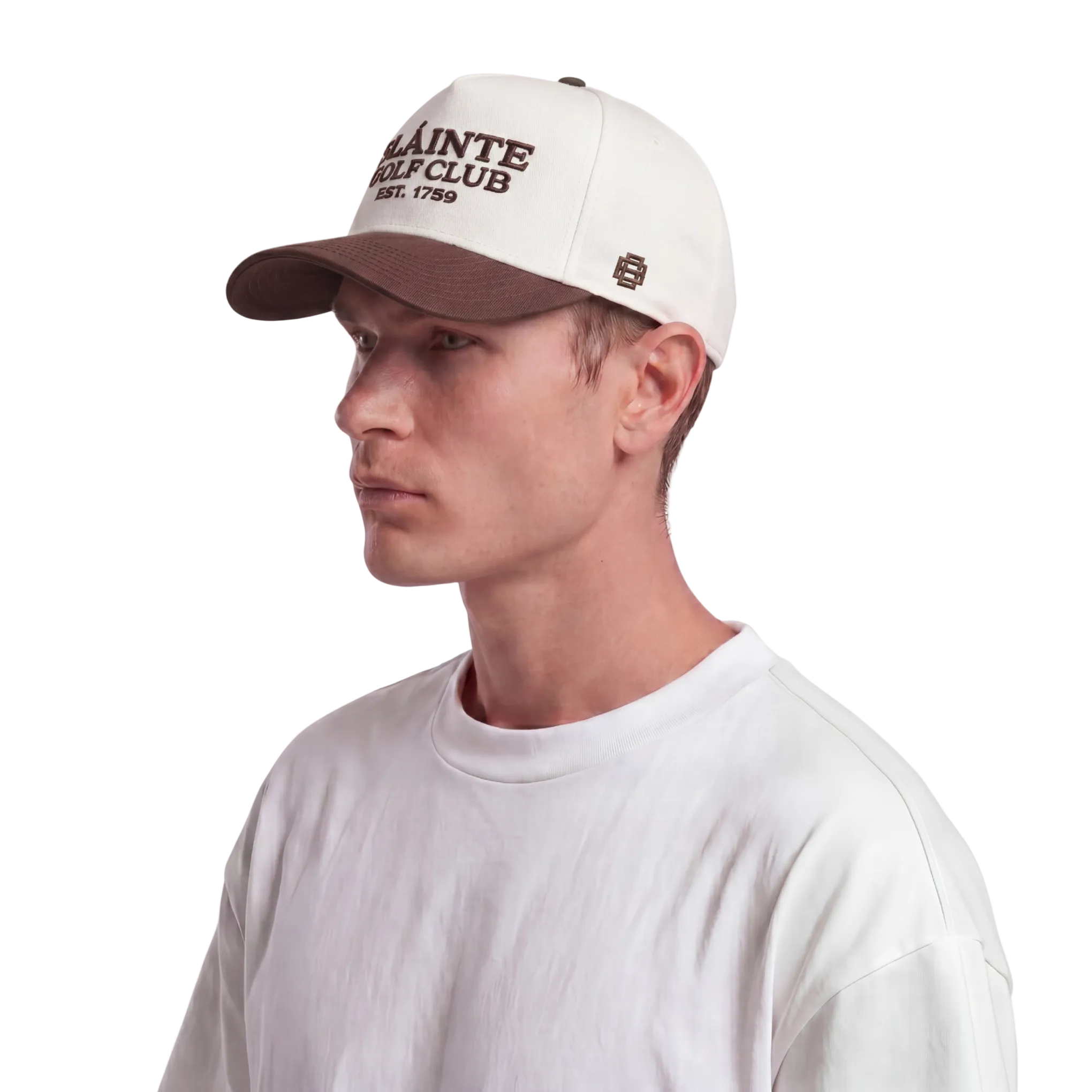 Sláinte Golf Club Cap - Natural/Brown