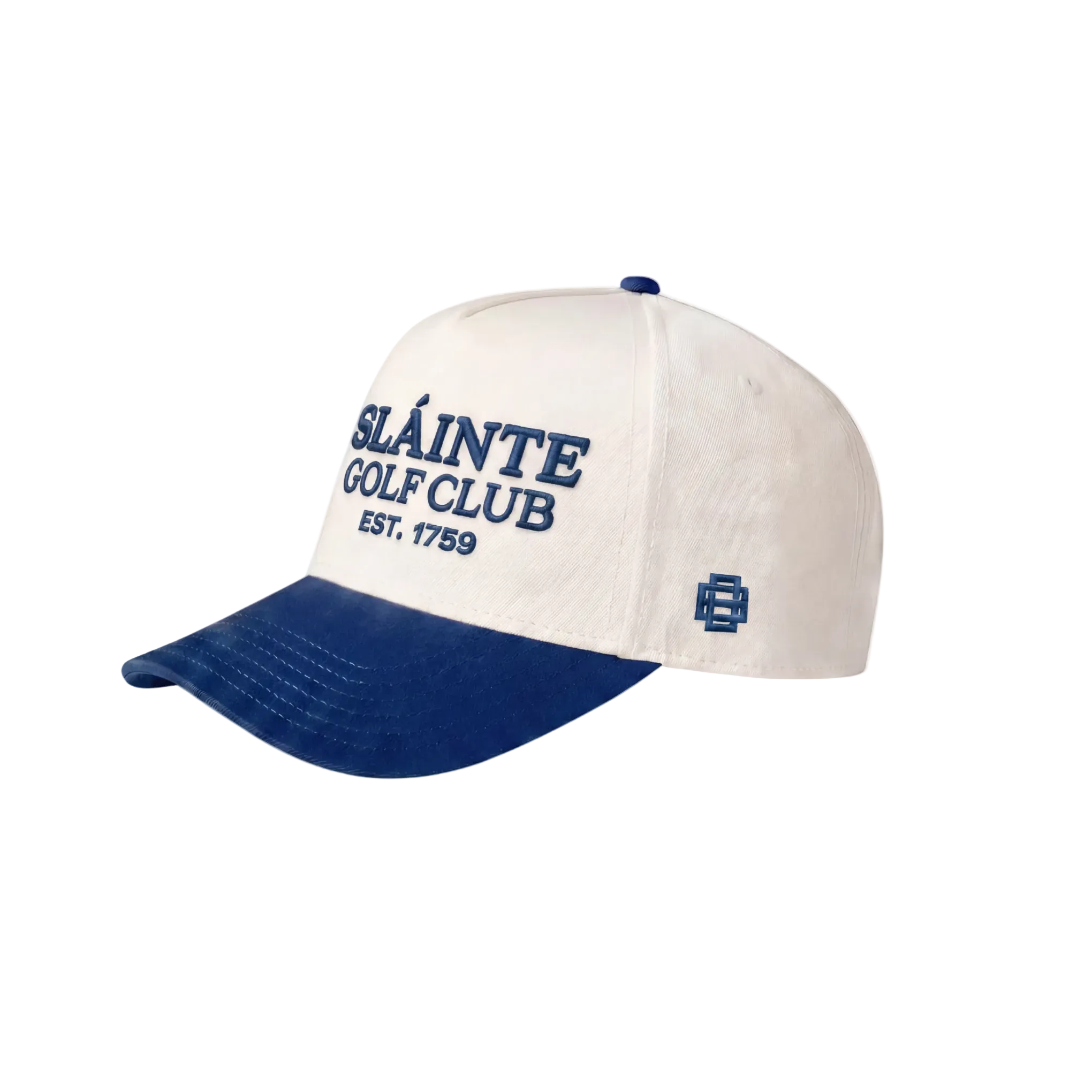 Sláinte Golf Club Cap - Natural/Blue