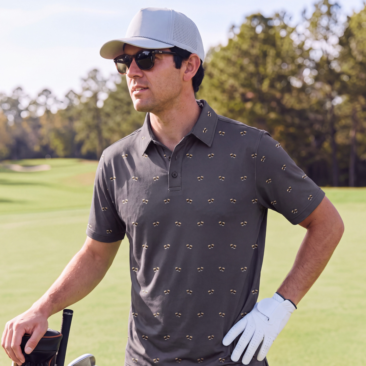 BABY G POLO - CARBON GREY