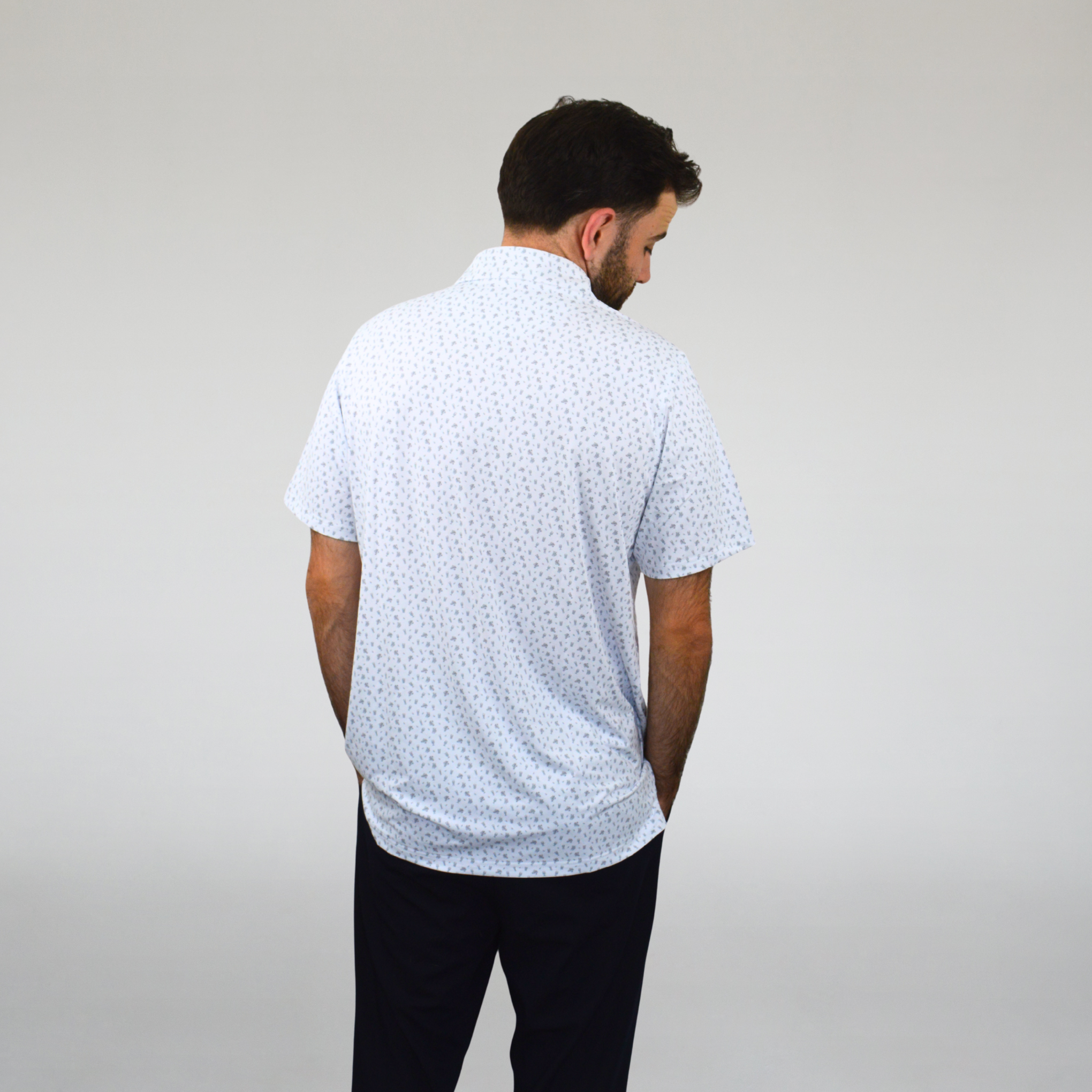 SPLIT THE G POLO - SCHWARZ