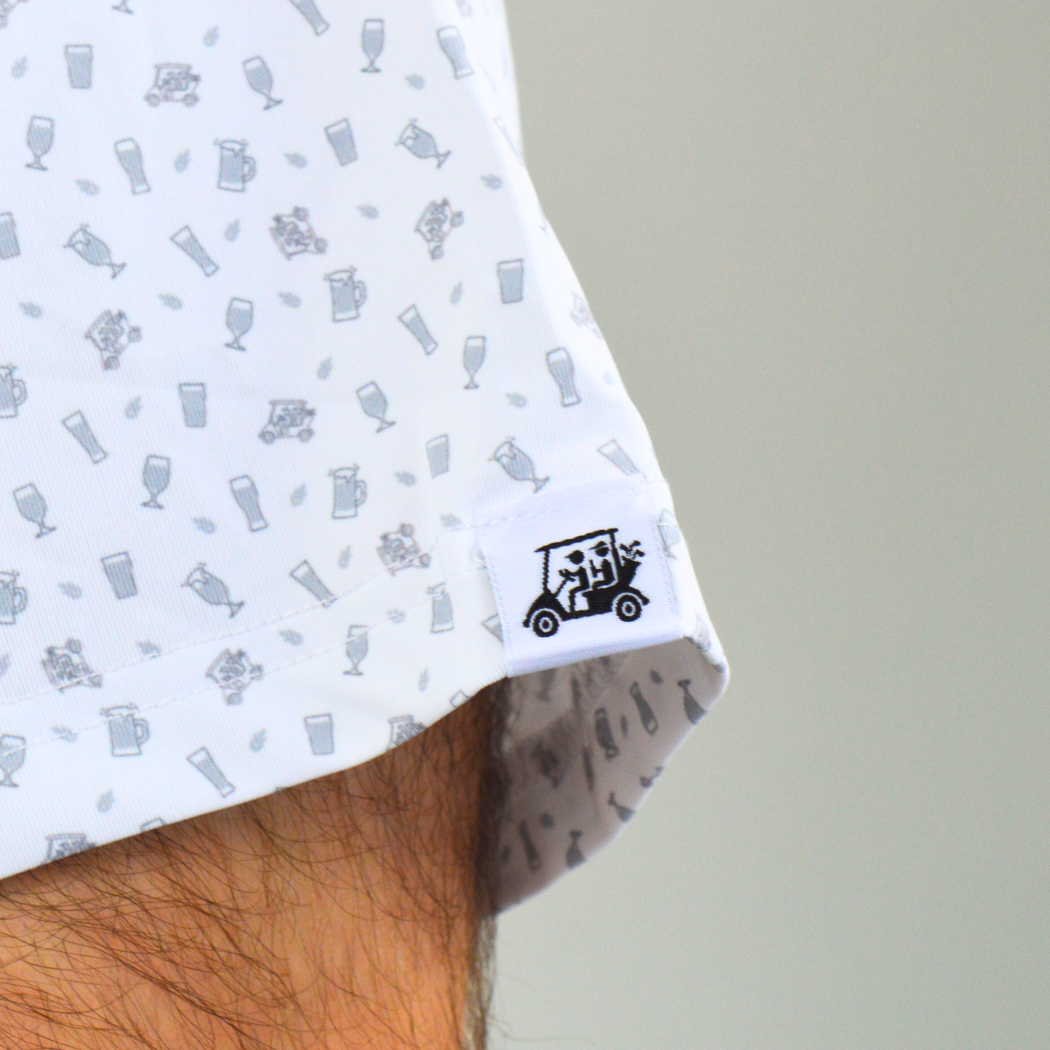 SPLIT THE G POLO - SCHWARZ