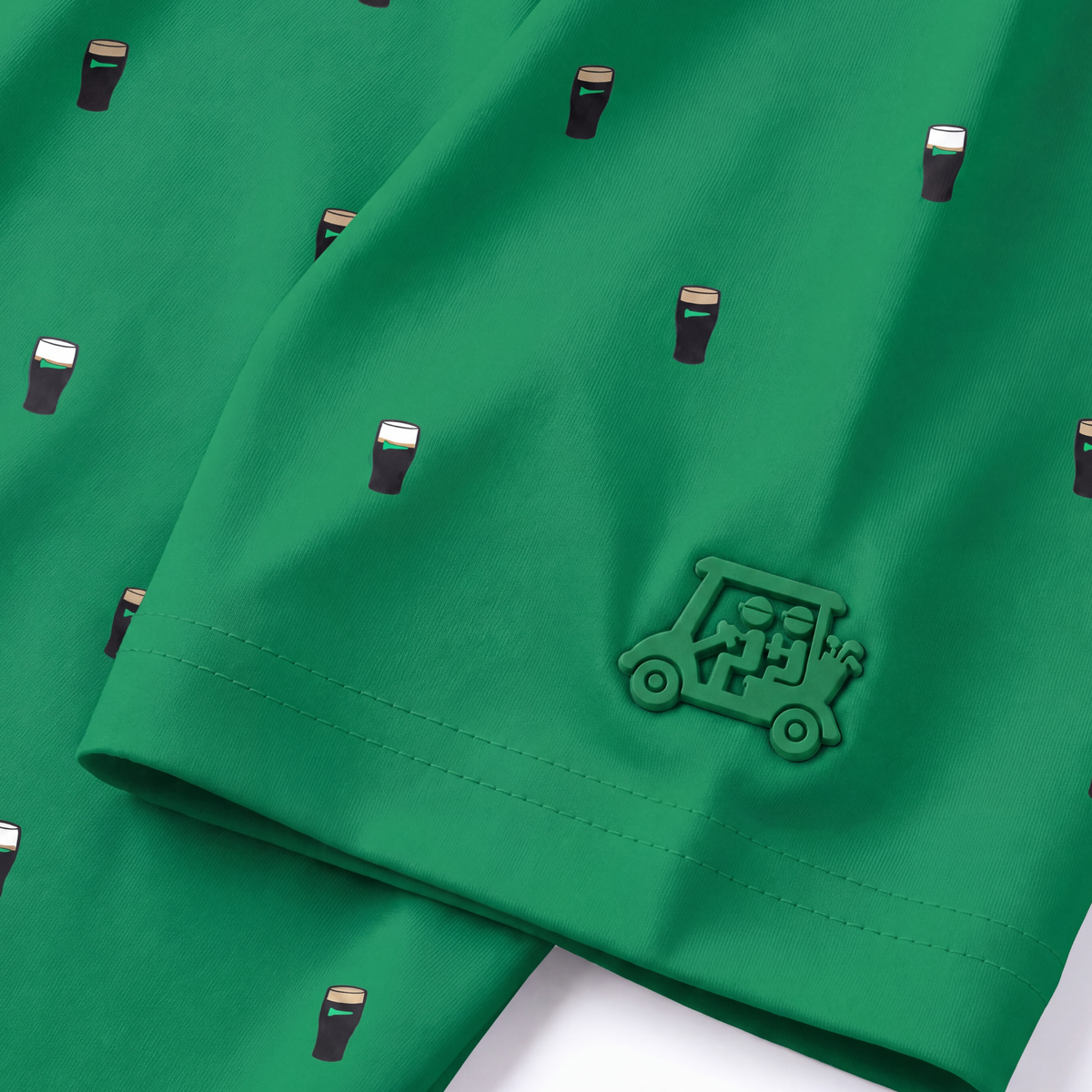 SPLIT THE TEE POLO - IRISH GREEN