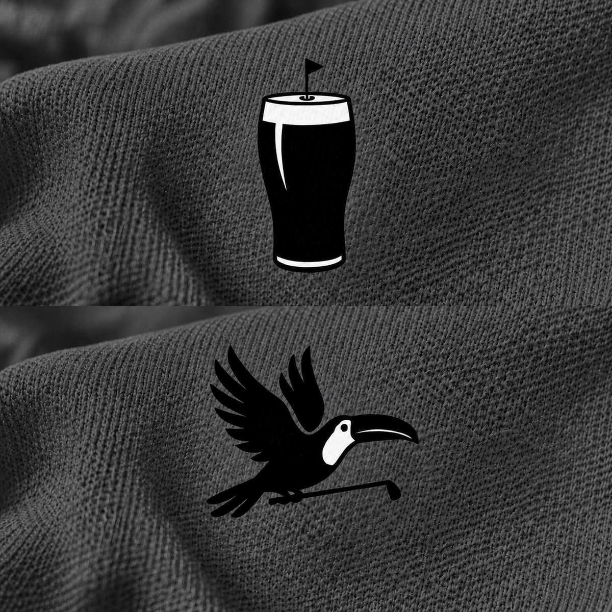 TOUCAN THIEF POLO - CARBON GREY