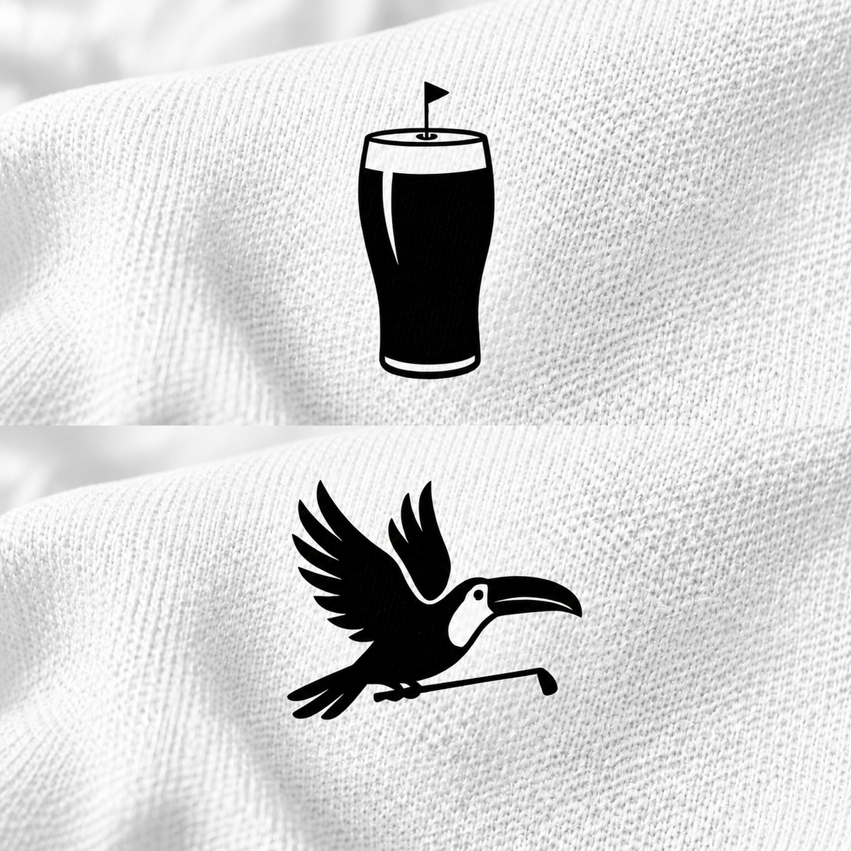 TOUCAN THIEF POLO - WHITE