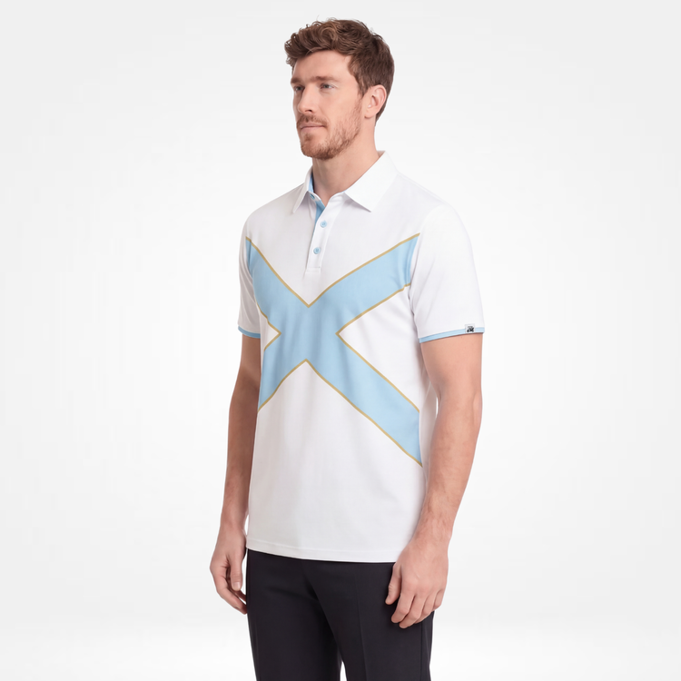 SPLIT THE G POLO - SCHWARZ