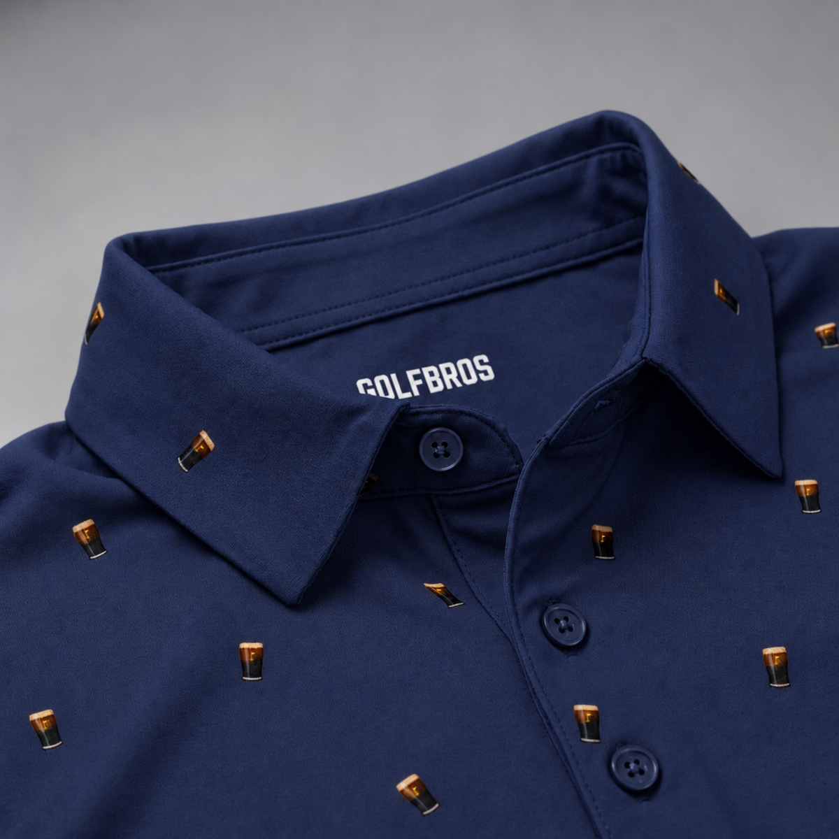 SPLIT THE G POLO - NAVY