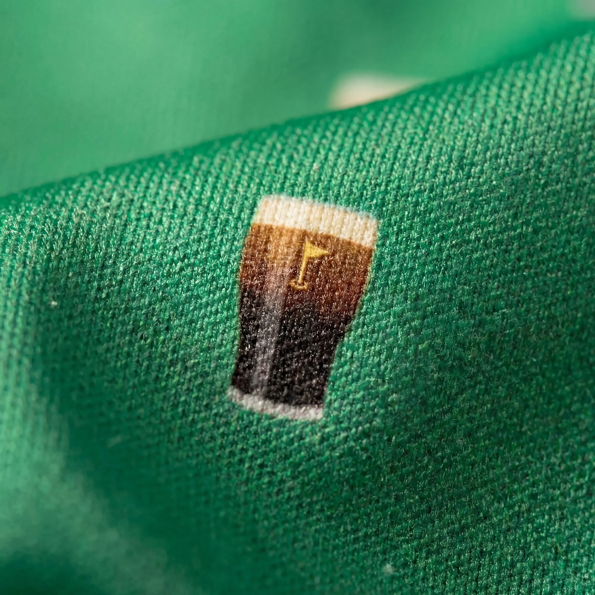 SPLIT THE G - IRISH GREEN WOMENS POLO