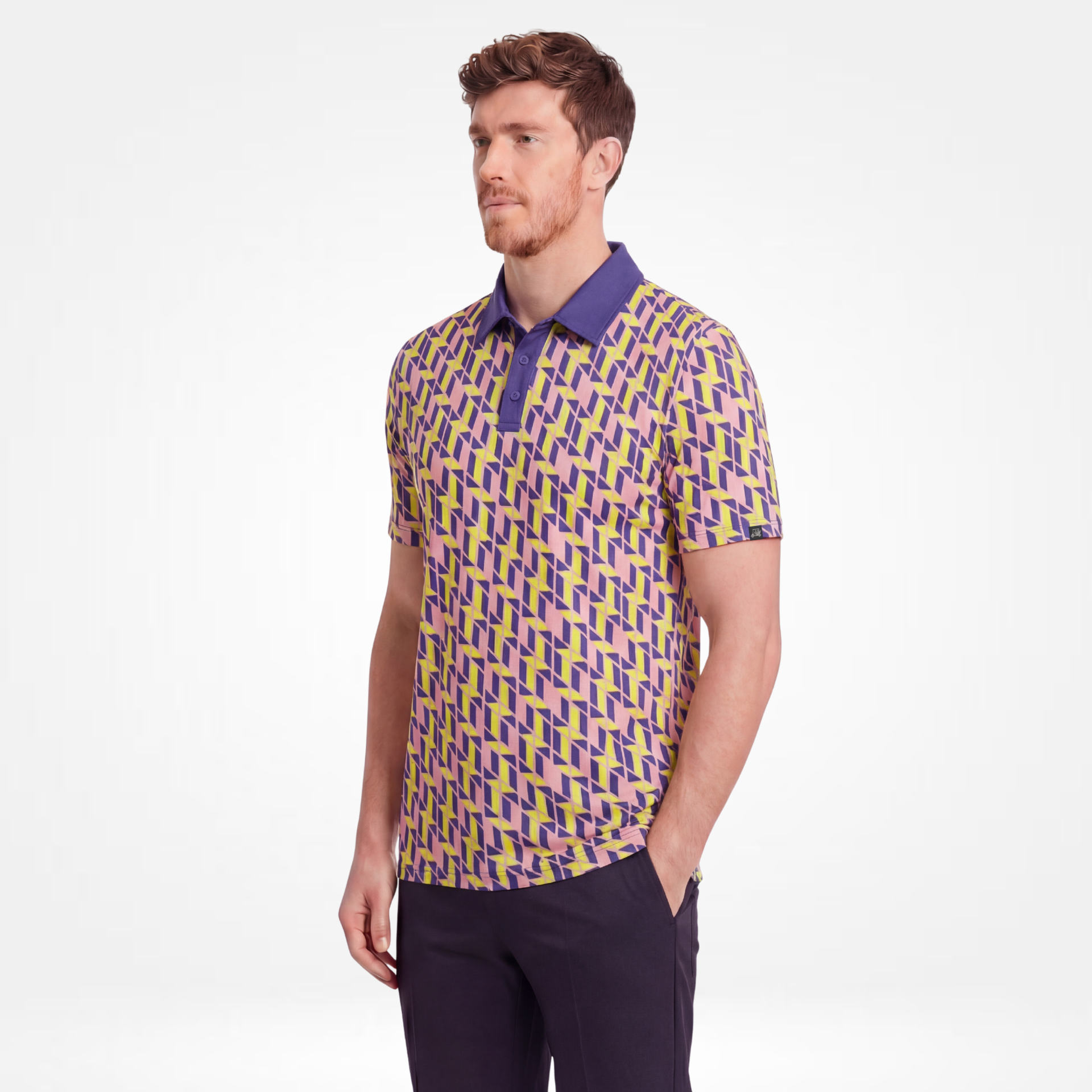 Scotland Football Golf Polo Shirt - Retro 90 Kit | Golf Bros