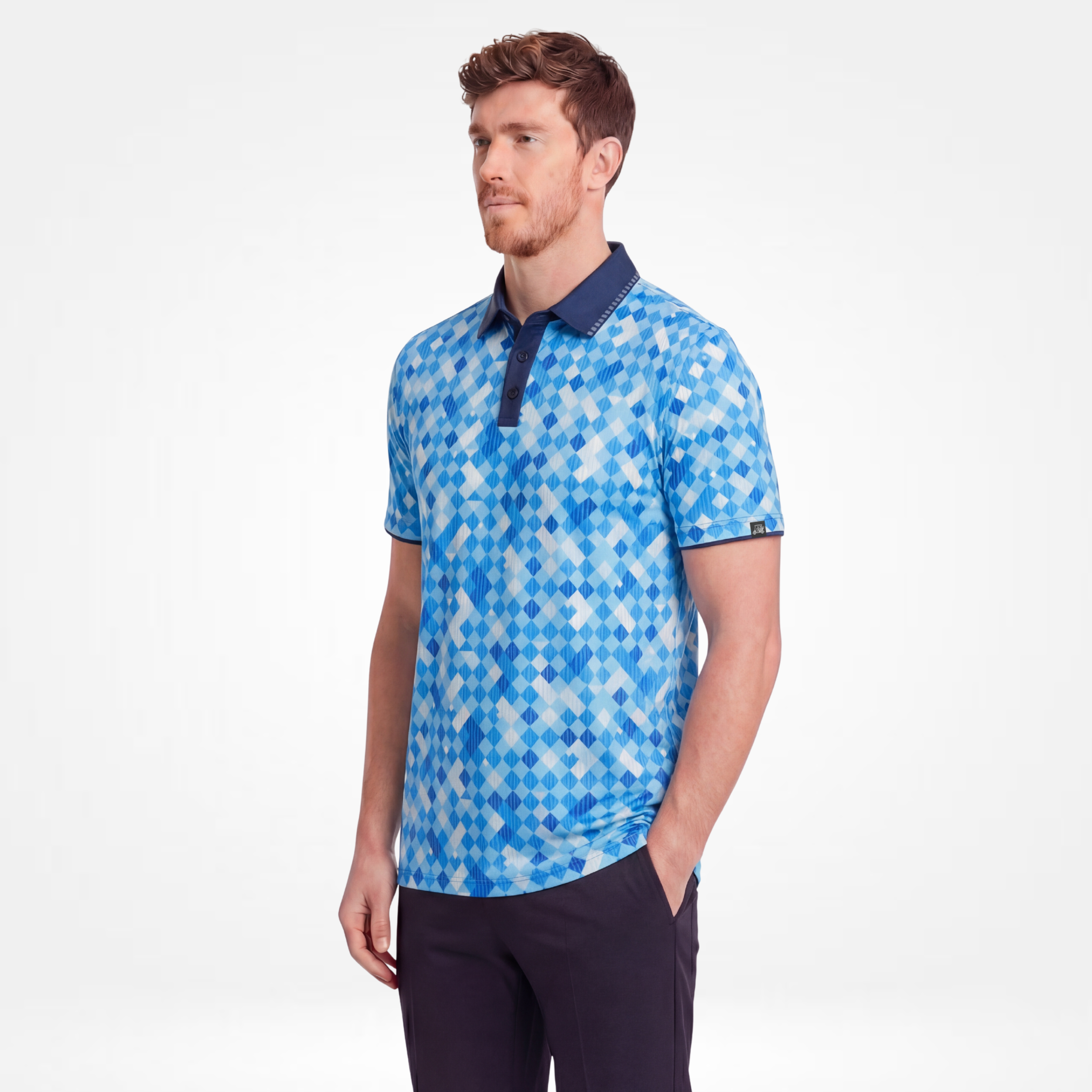 ENGLAND RETRO 1990 - BLUE POLO