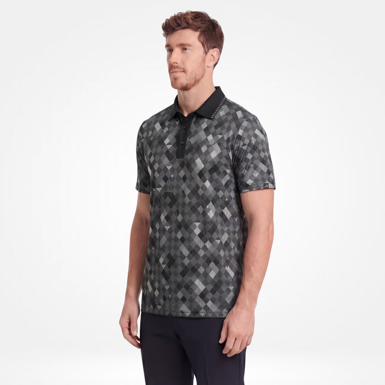 SPLIT THE G POLO - SCHWARZ