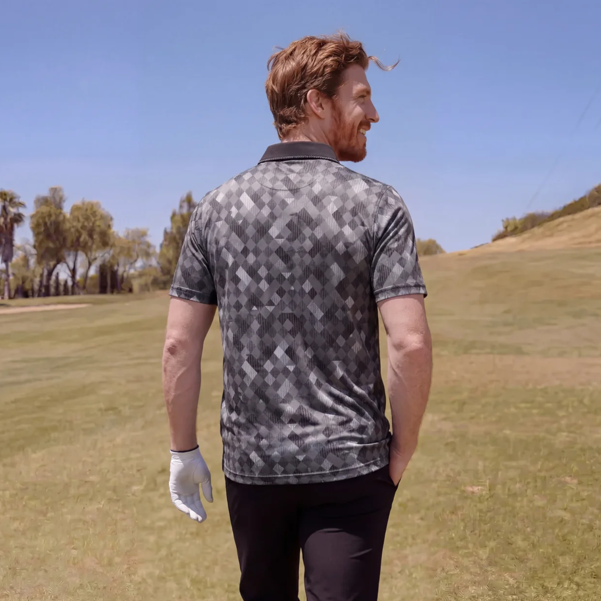 ENGLAND RETRO 1990 - BLACK POLO