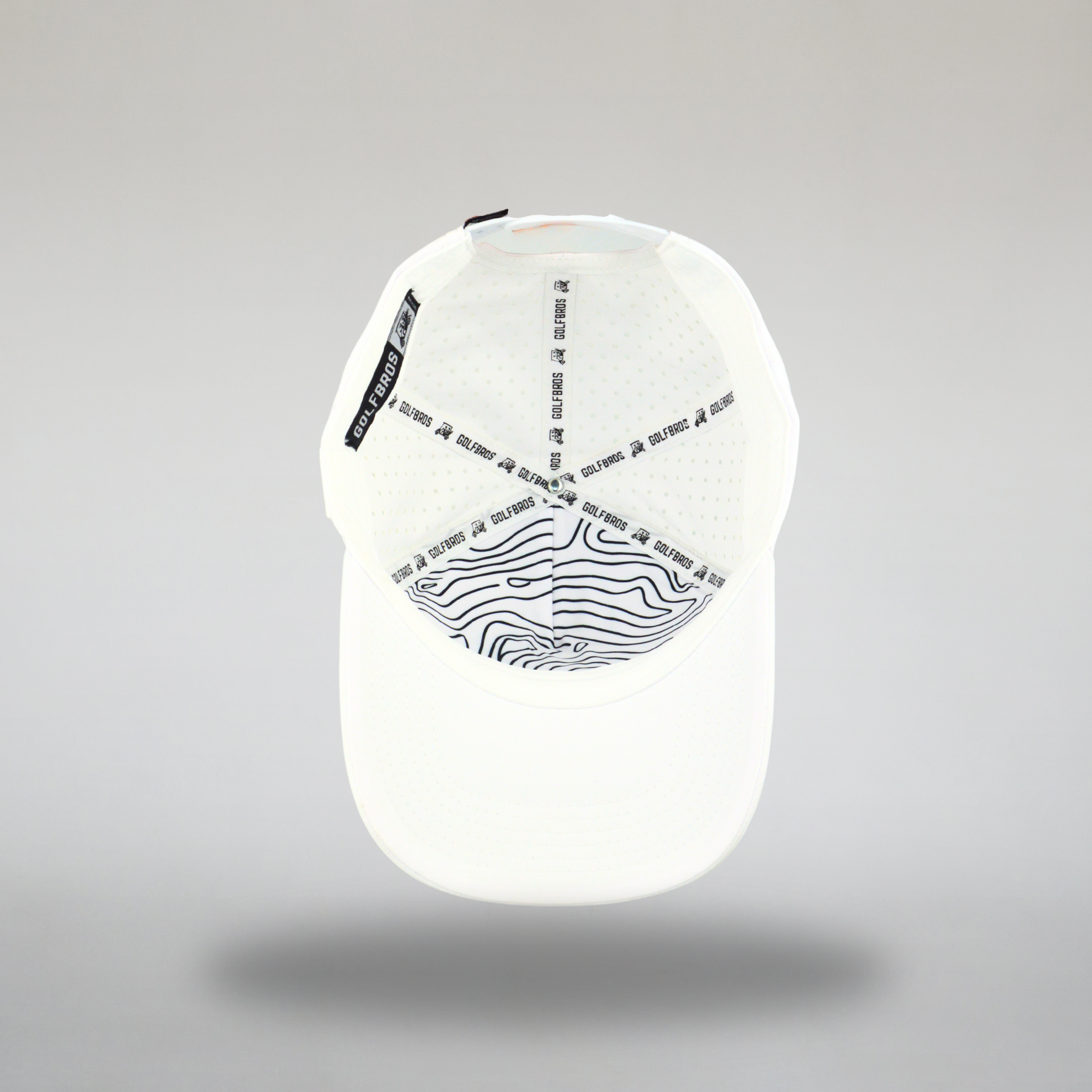 BUGGY ROPE CAP - WHITE/FOREST GREEN