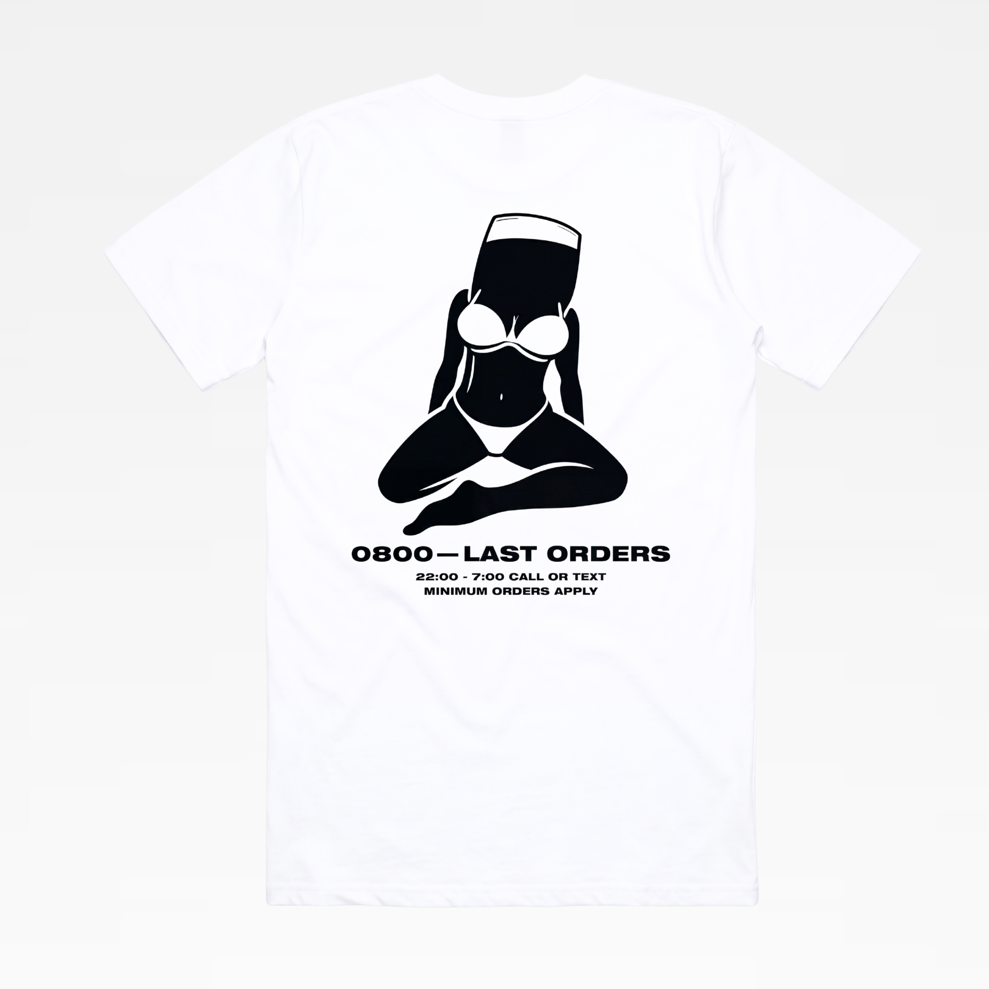 LAST ORDERS TEE - WHITE