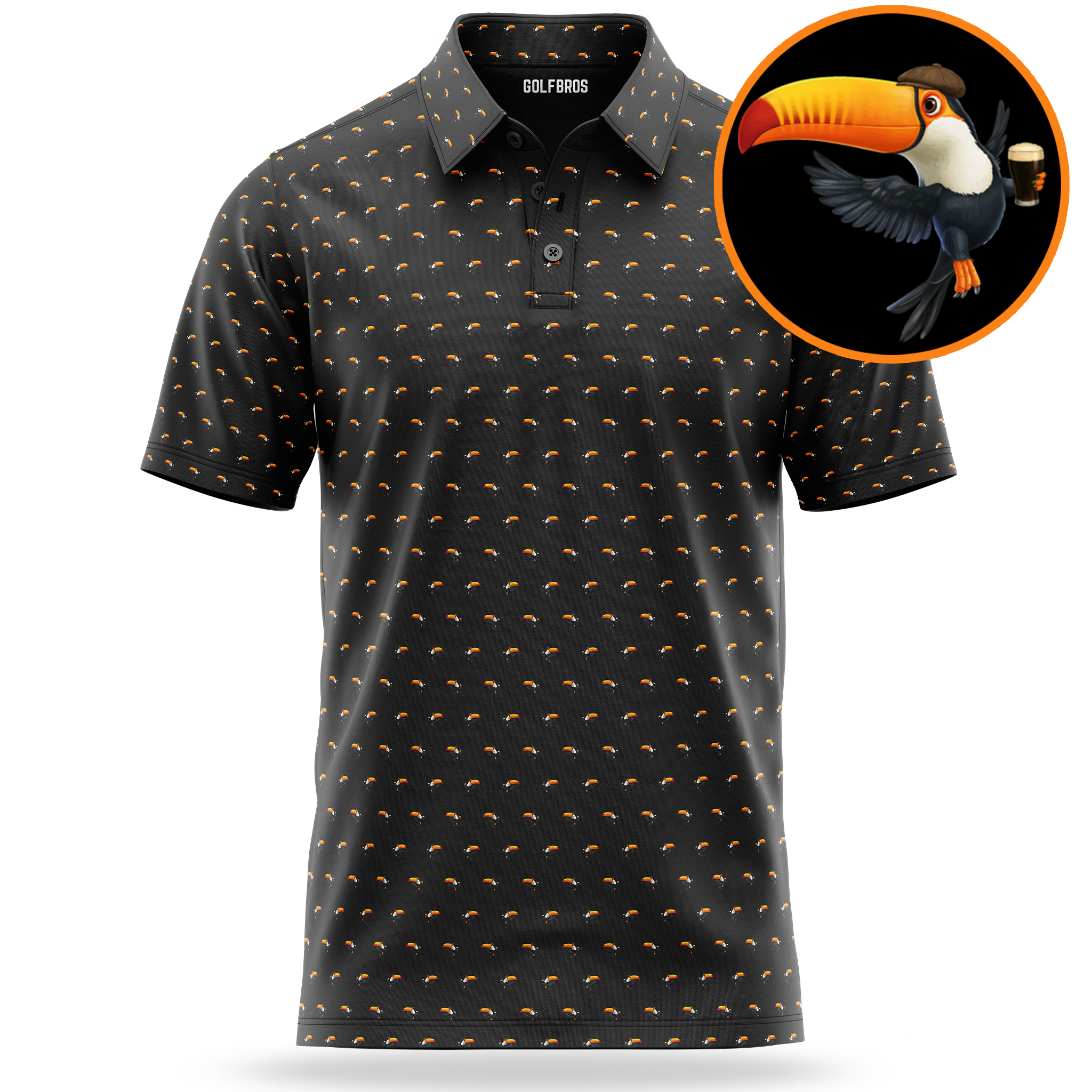 TIPSY TOUCAN - BLACK