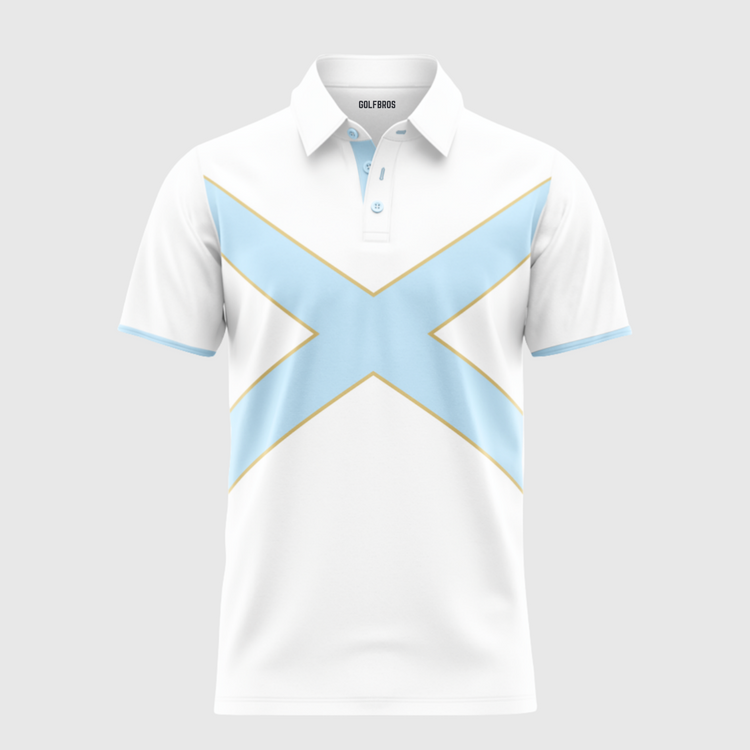 SCOTLAND RETRO 2007 AWAY POLO - WHITE