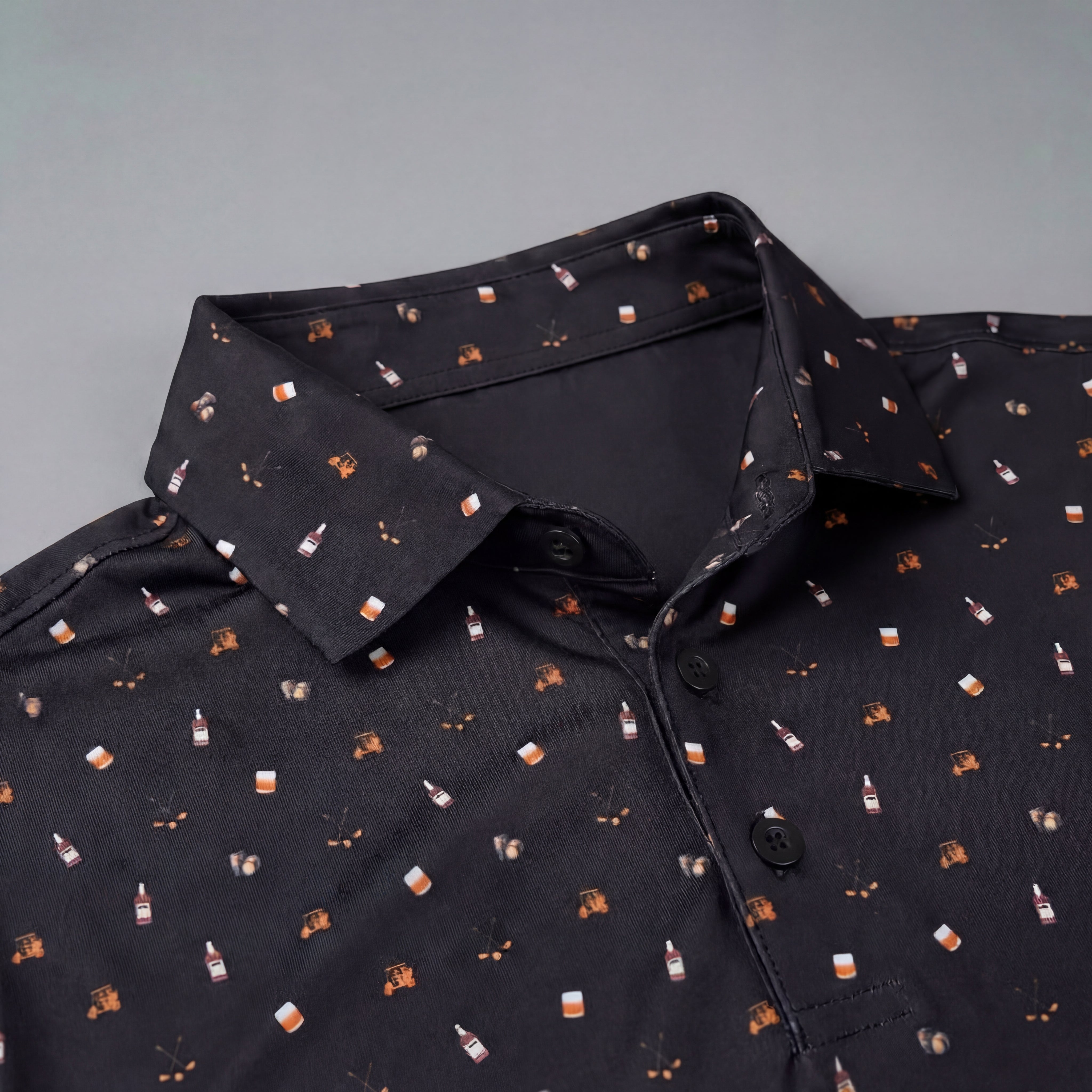 WHISKEY RESERVE - BLACK POLO