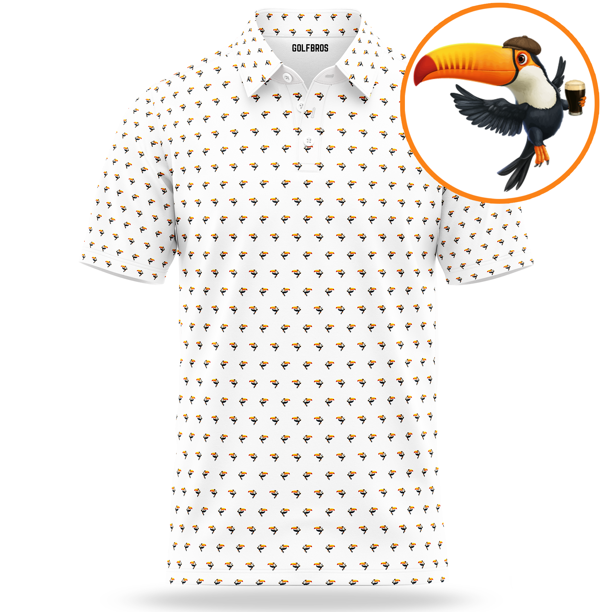 TIPSY TOUCAN - WHITE