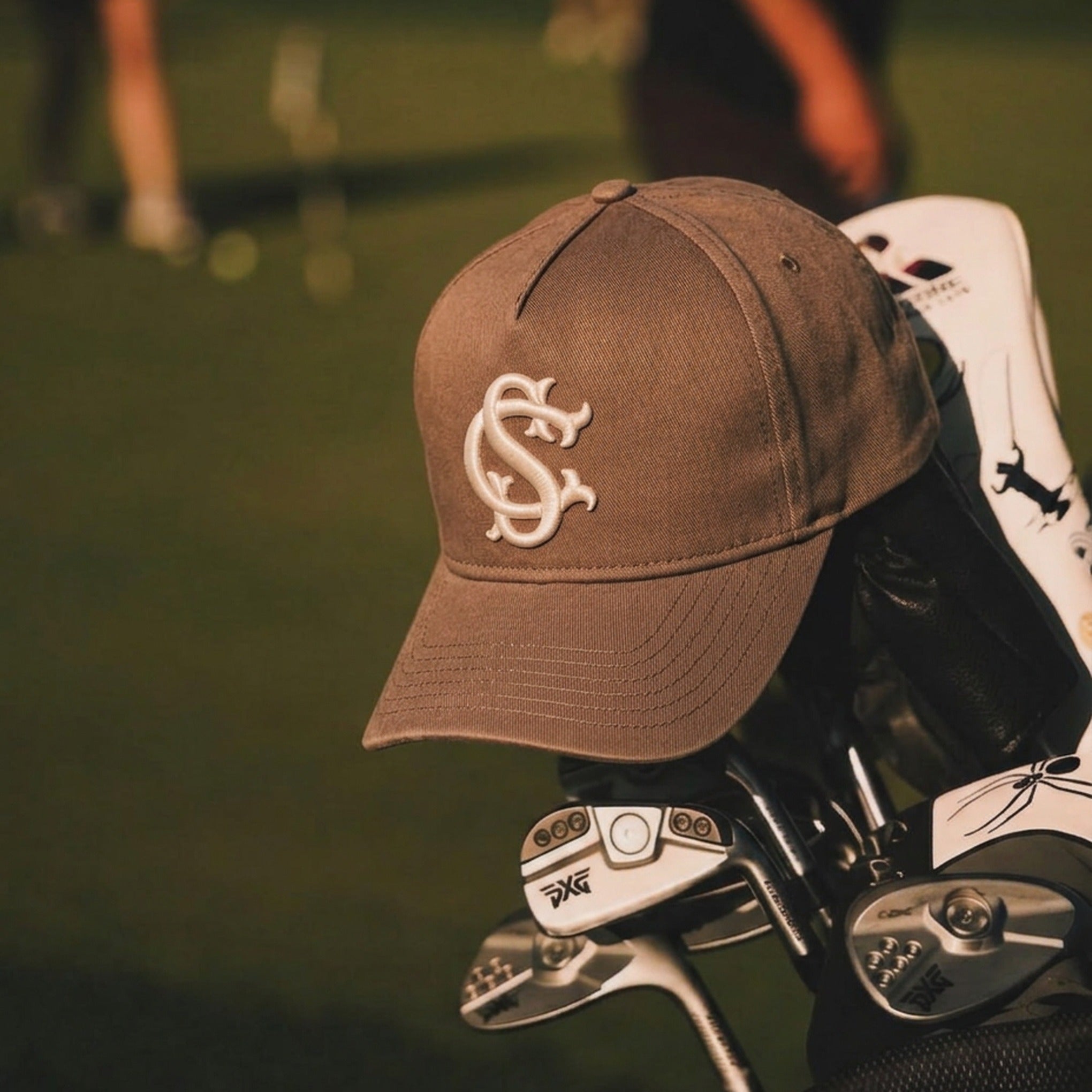 Sláinte Club Logo Cap - Brown/Cream