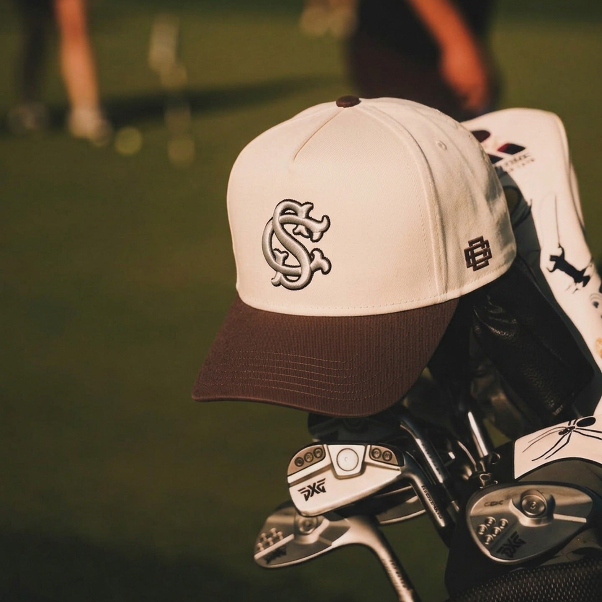 Sláinte Club Logo Cap - Natural/Brown