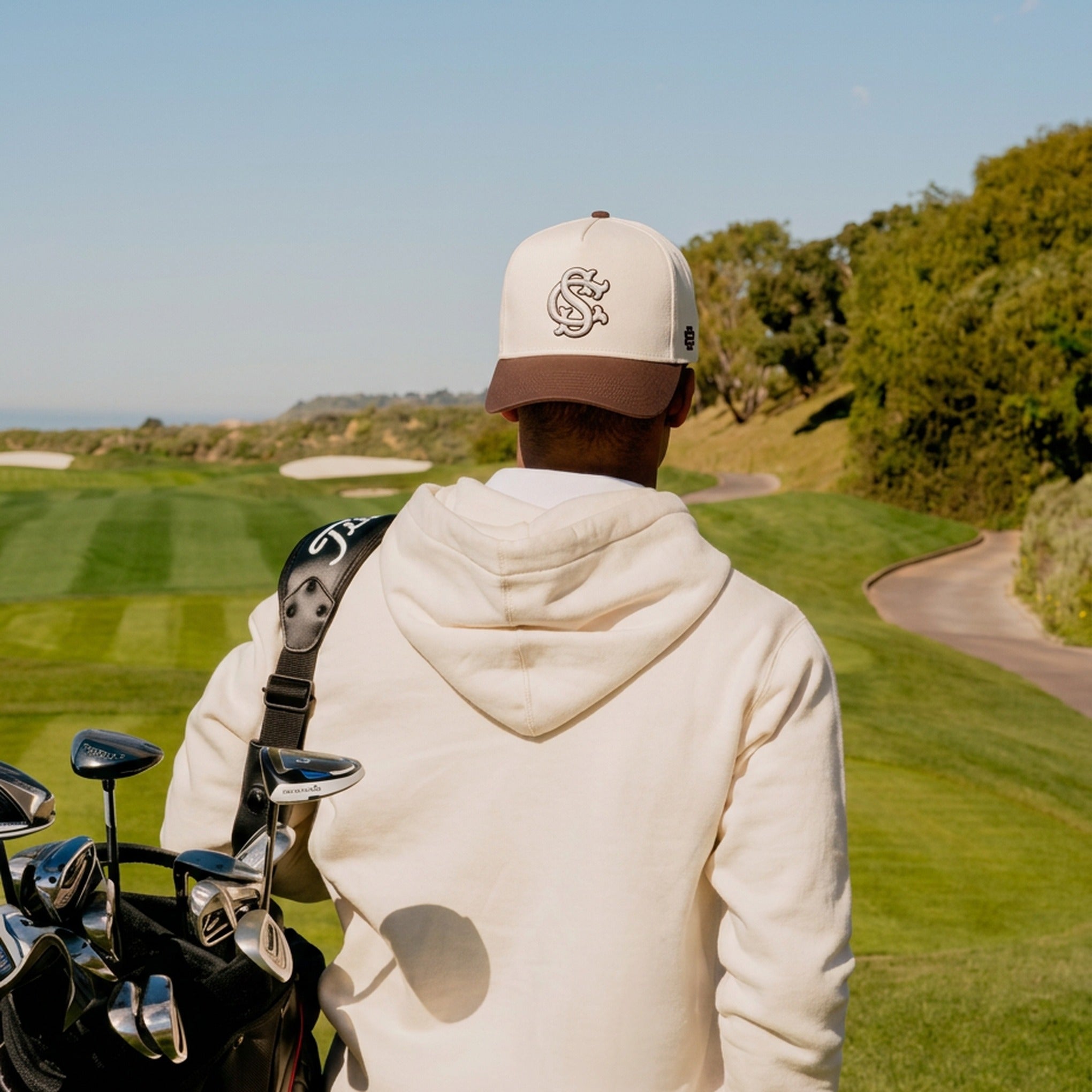 Sláinte Club Logo Cap - Natural/Brown