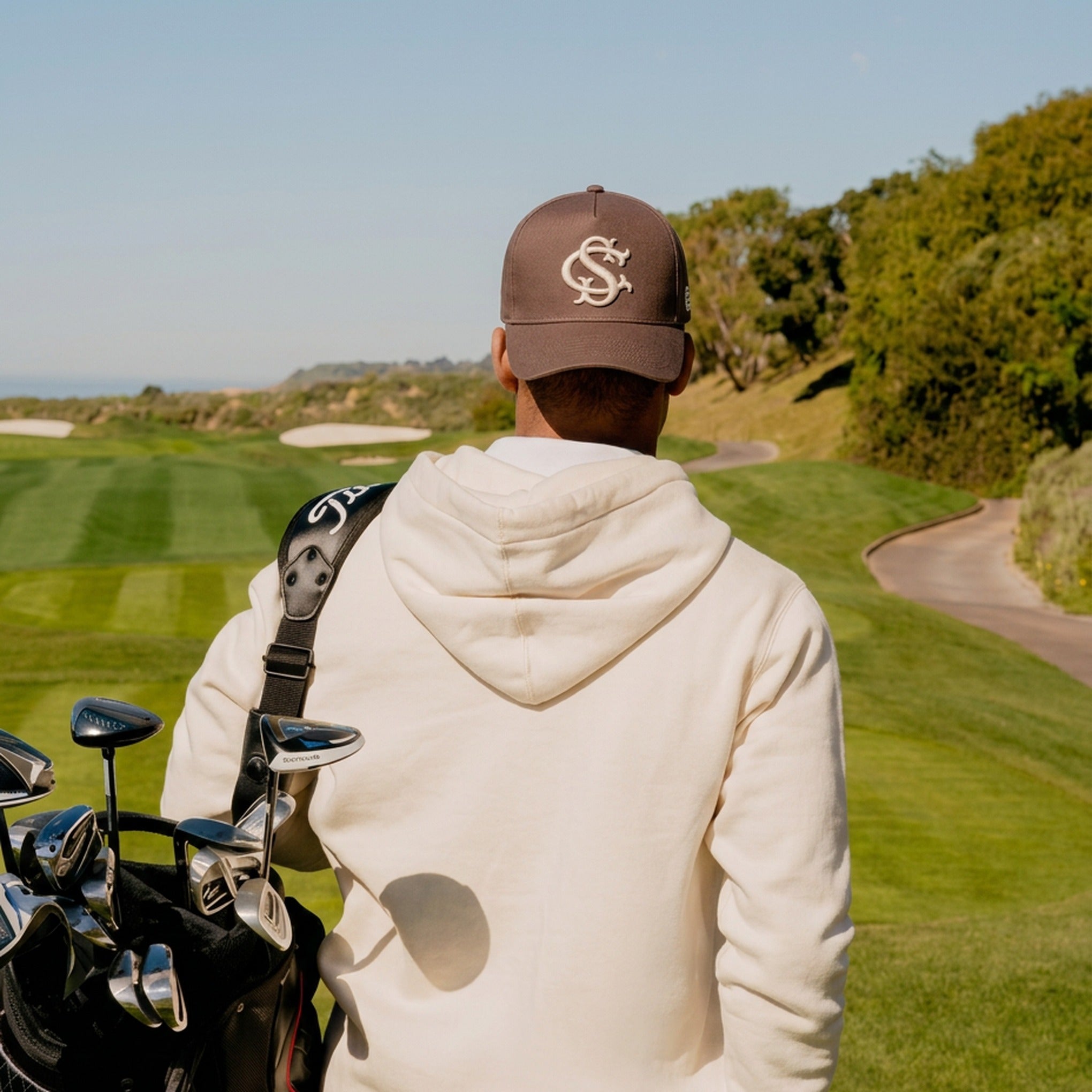 Sláinte Club Logo Cap - Brown/Cream