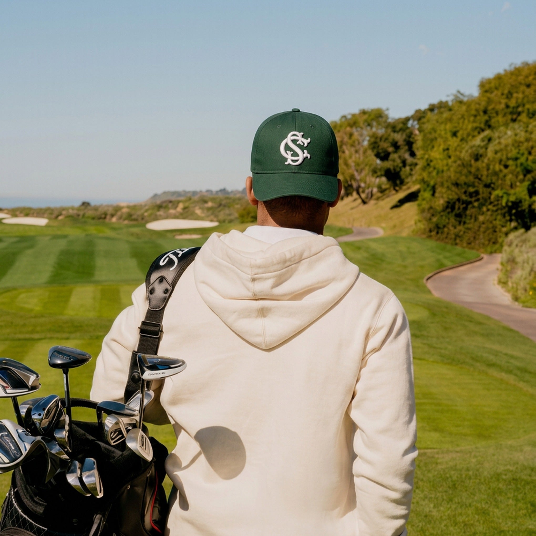 Sláinte Club Logo Cap - Forest Green/White
